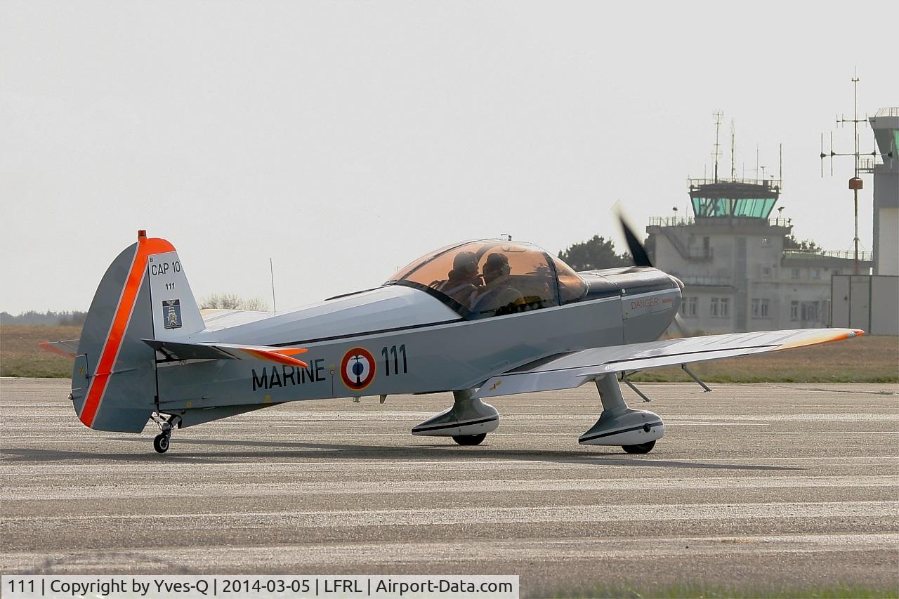 111, Mudry CAP-10B C/N 111, Mudry CAP-10B, Take-off run rwy 23, Lanvéoc-Poulmic Naval Air Base (LFRL)