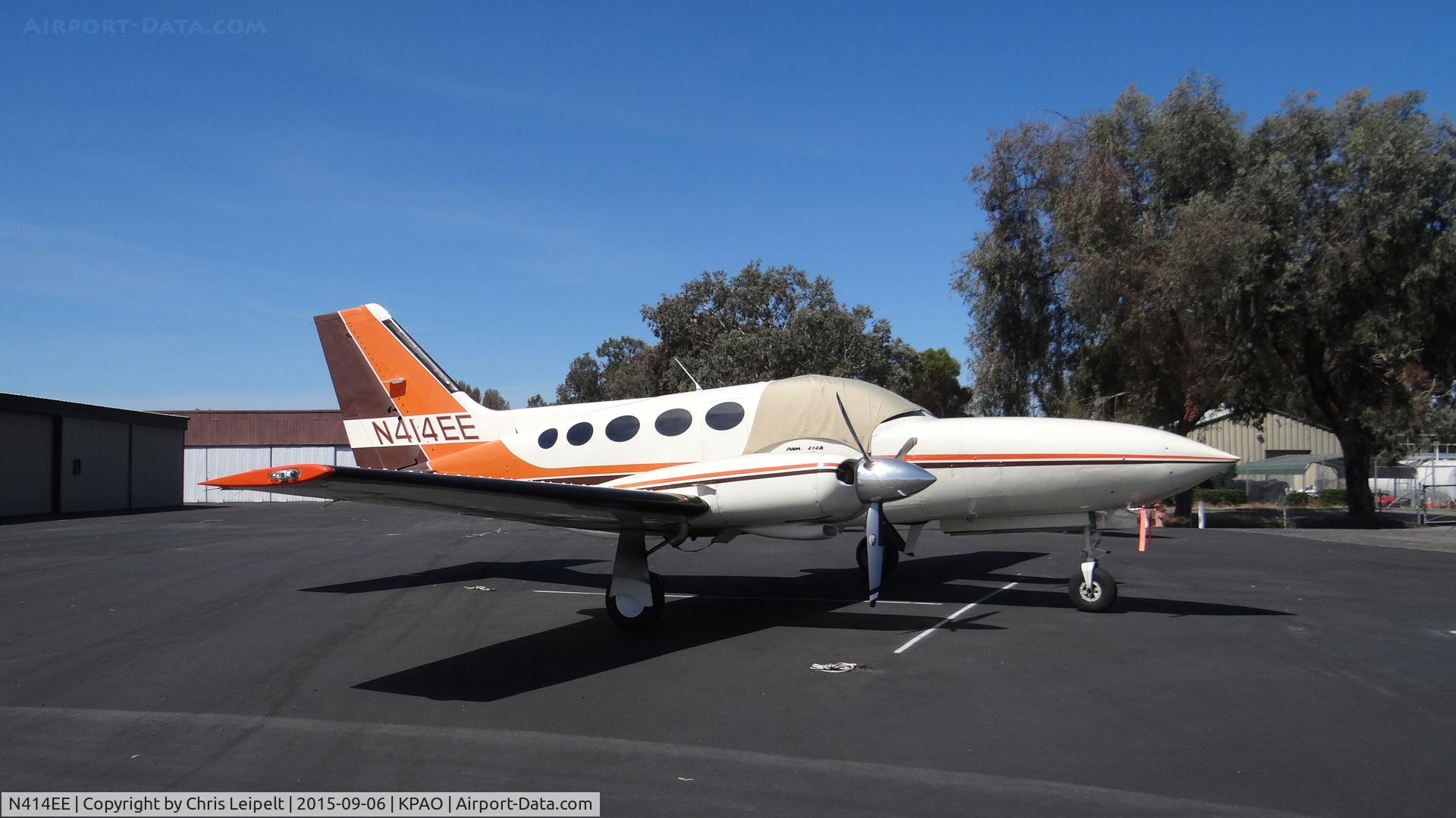 N414EE, Cessna 414A Chancellor C/N 414A0283, Locally-based Cessna 414A 