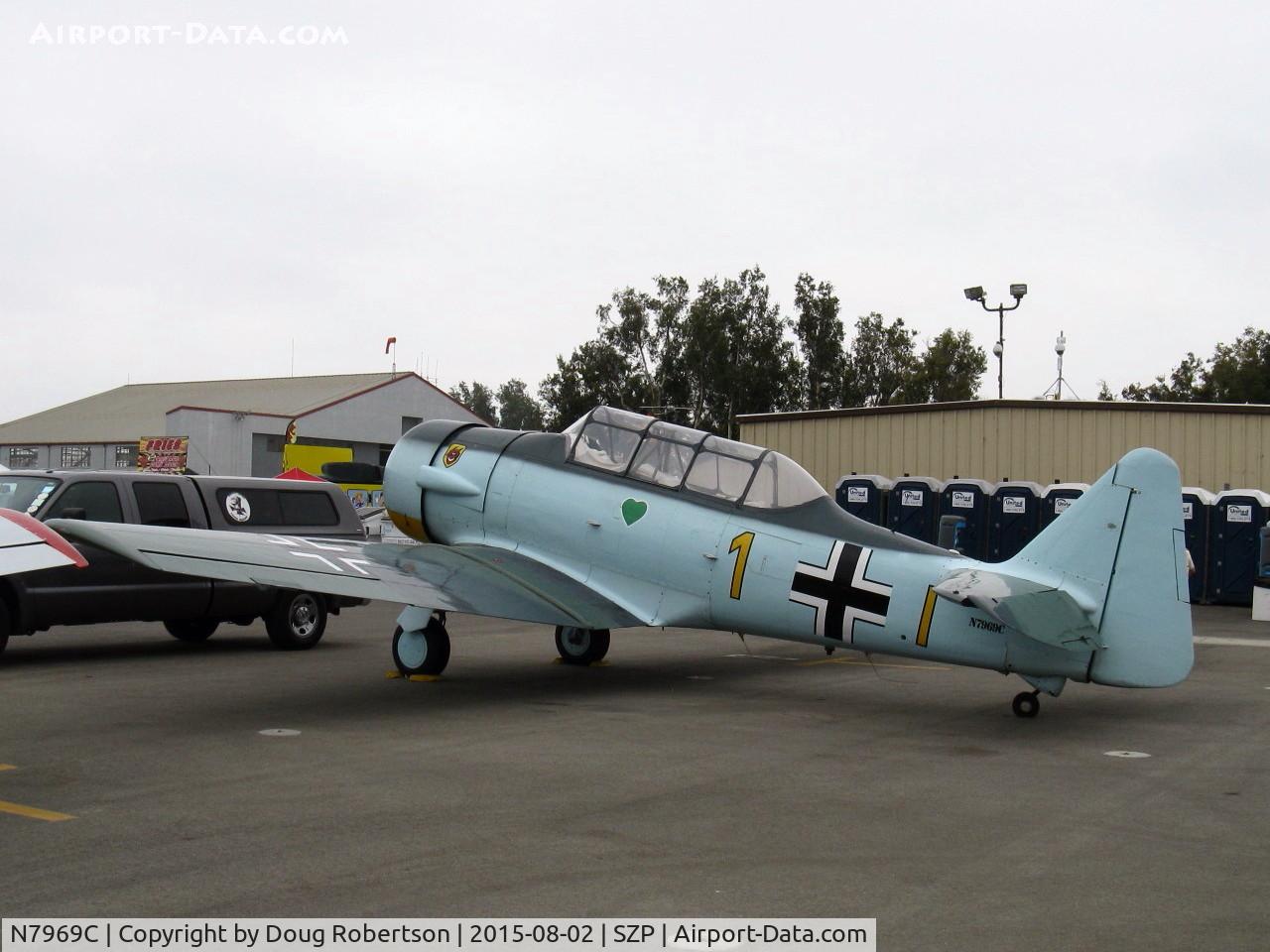 N7969C, North American SNJ-5 Texan Texan C/N 43974, North American SNJ-5, P&W R-1340 AN-1 WASP 600 Hp, of the Condor Squadron
