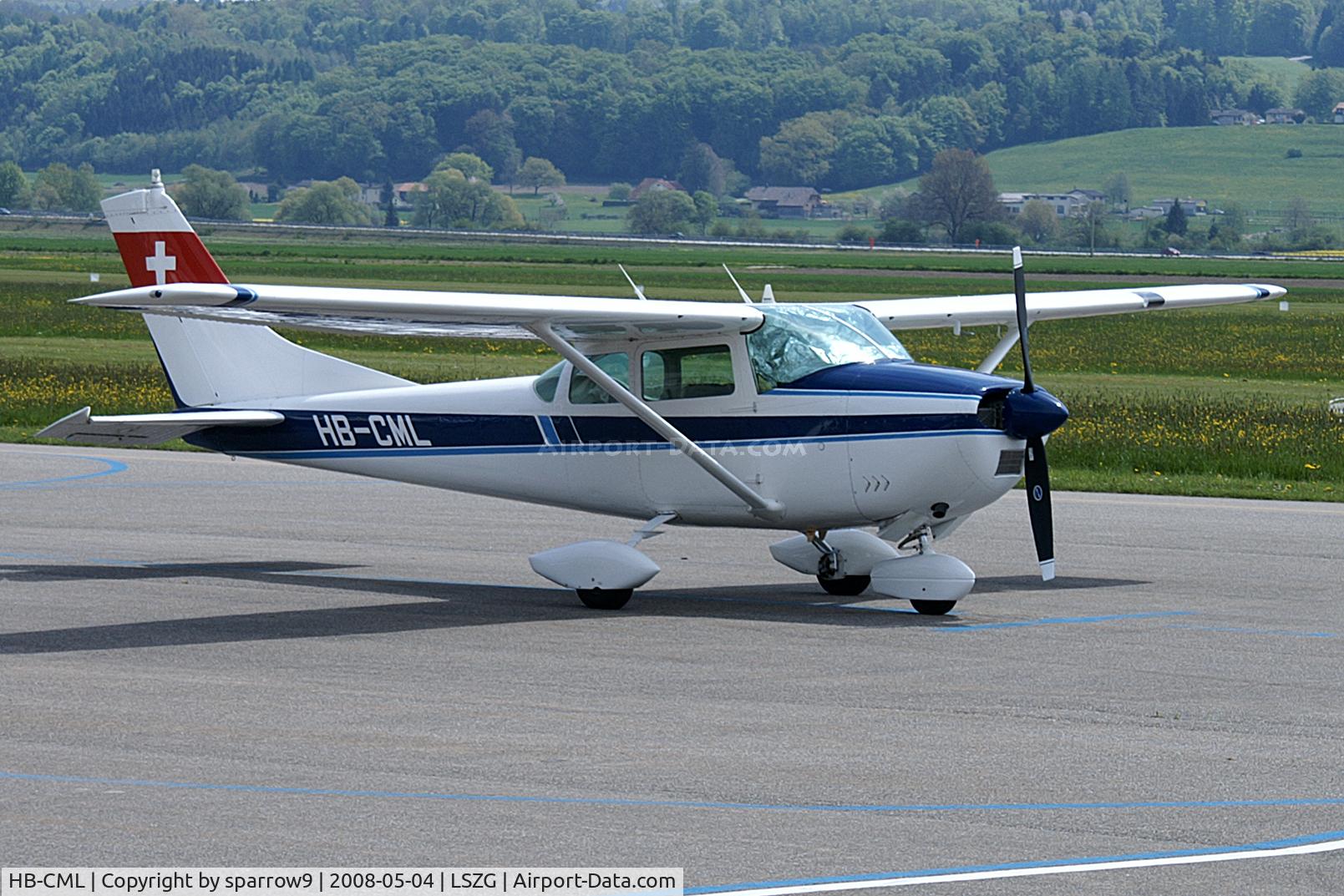 HB-CML, 1963 Cessna 182F Skylane Skylane C/N 18254812, visitor from eastern Switzerland