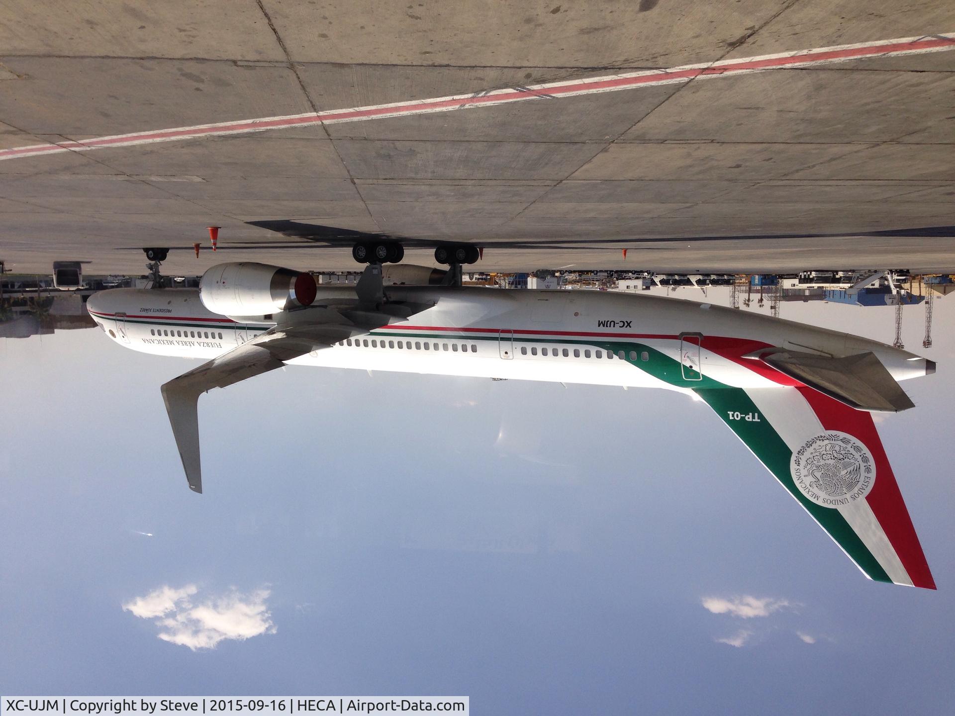XC-UJM, 1987 Boeing 757-225 C/N 22690, Spotted at Cairo airport on Wednesday 16th sept 2015 to presumably repatriate the bodies of the Mexican tourists who were unfortunately killed by the Egyptian security forces