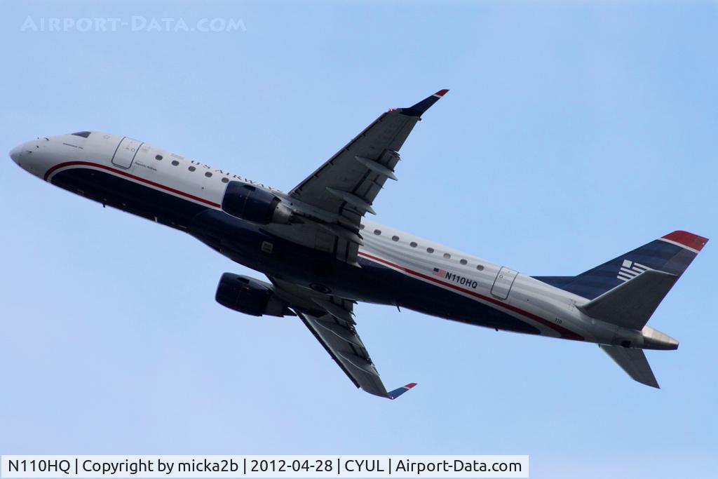 N110HQ, 2007 Embraer 175LR (ERJ-170-200LR) C/N 17000172, Take off