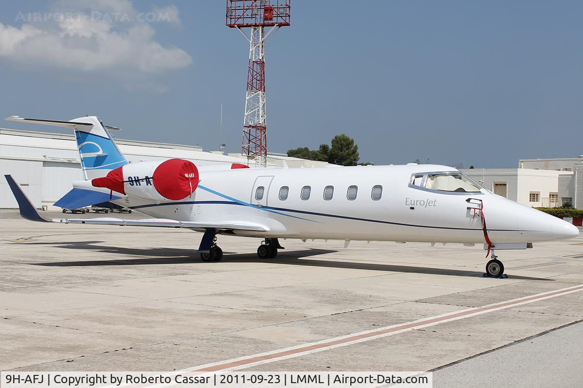 9H-AFJ, 1994 Learjet 60 C/N 60-030, Park 1
