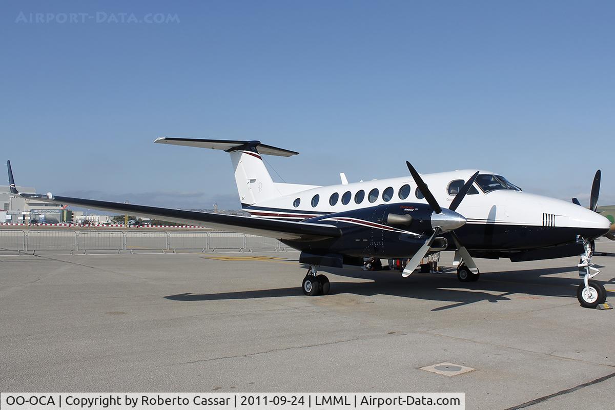 OO-OCA, 2010 Hawker Beechcraft 350i Super King Air (B300) C/N FL-672, Malta International Airshow 2011