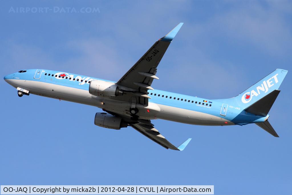 OO-JAQ, 2009 Boeing 737-8K5 C/N 35148, Take off