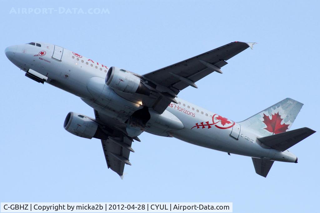 C-GBHZ, 1998 Airbus A319-114 C/N 813, Take off
