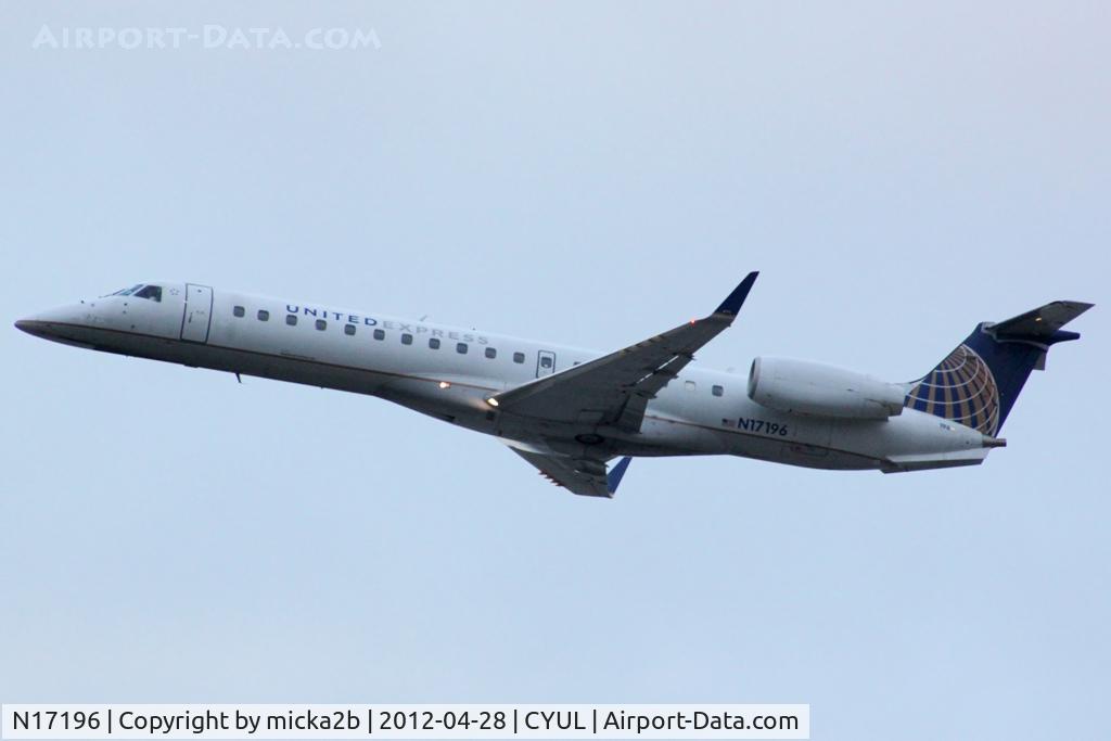 N17196, 2005 Embraer ERJ-145XR (EMB-145XR) C/N 14500945, Take off