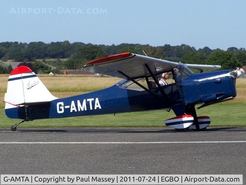 G-AMTA, 1952 Auster J-5F Aiglet Trainer C/N 2780, Privately Owned.