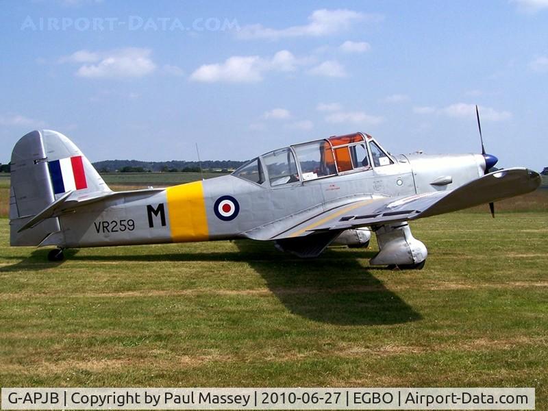 G-APJB, 1948 Percival P-40 Prentice T1 C/N PAC-086, Air Atlantique Ltd. Flying as VR259
