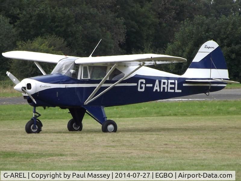 G-AREL, 1960 Piper PA-22-150 Caribbean C/N 22-7284, The Caribbean Flying Club.Ex:-N3344Z