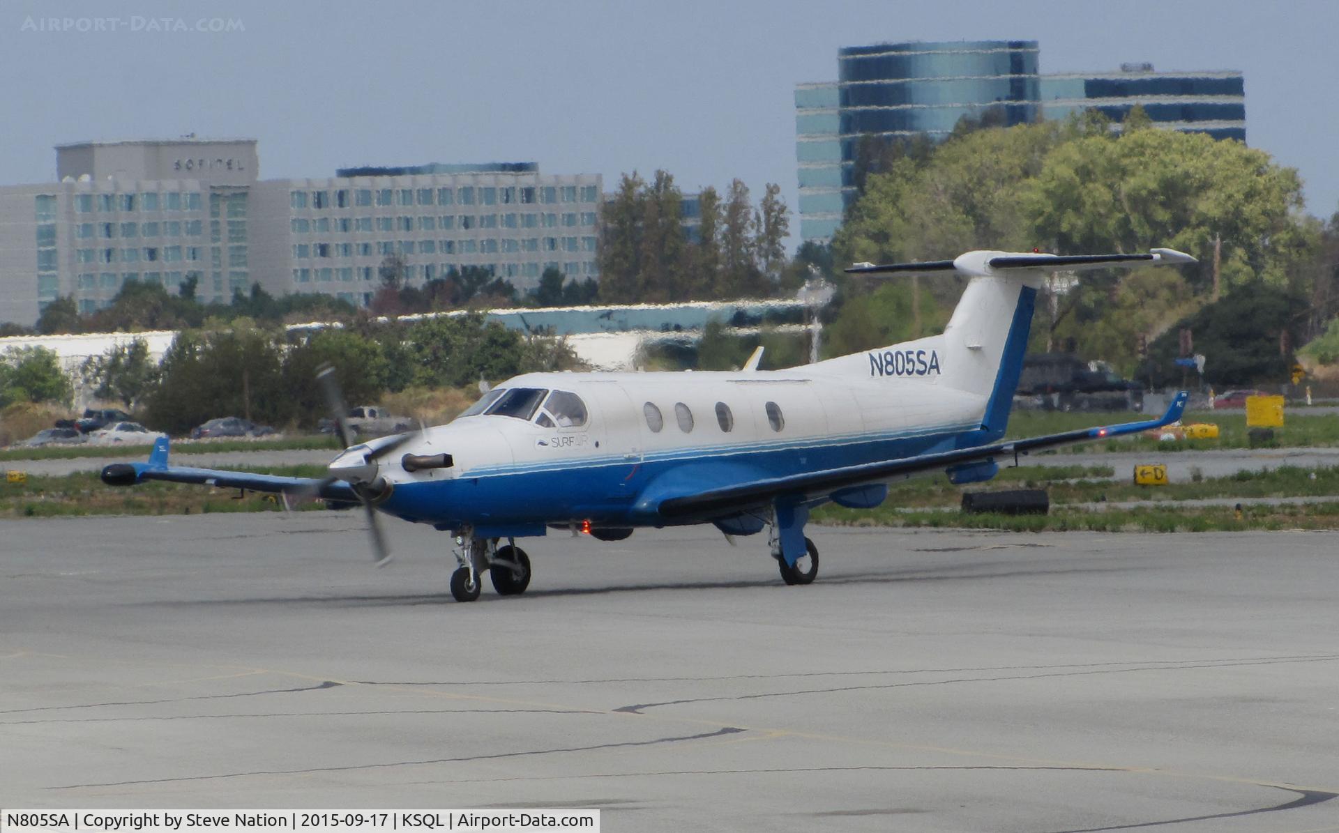 N805SA, 2004 Pilatus PC-12/45 C/N 569, Surf Air 2004 Pilatus PC-12/45 operating as 