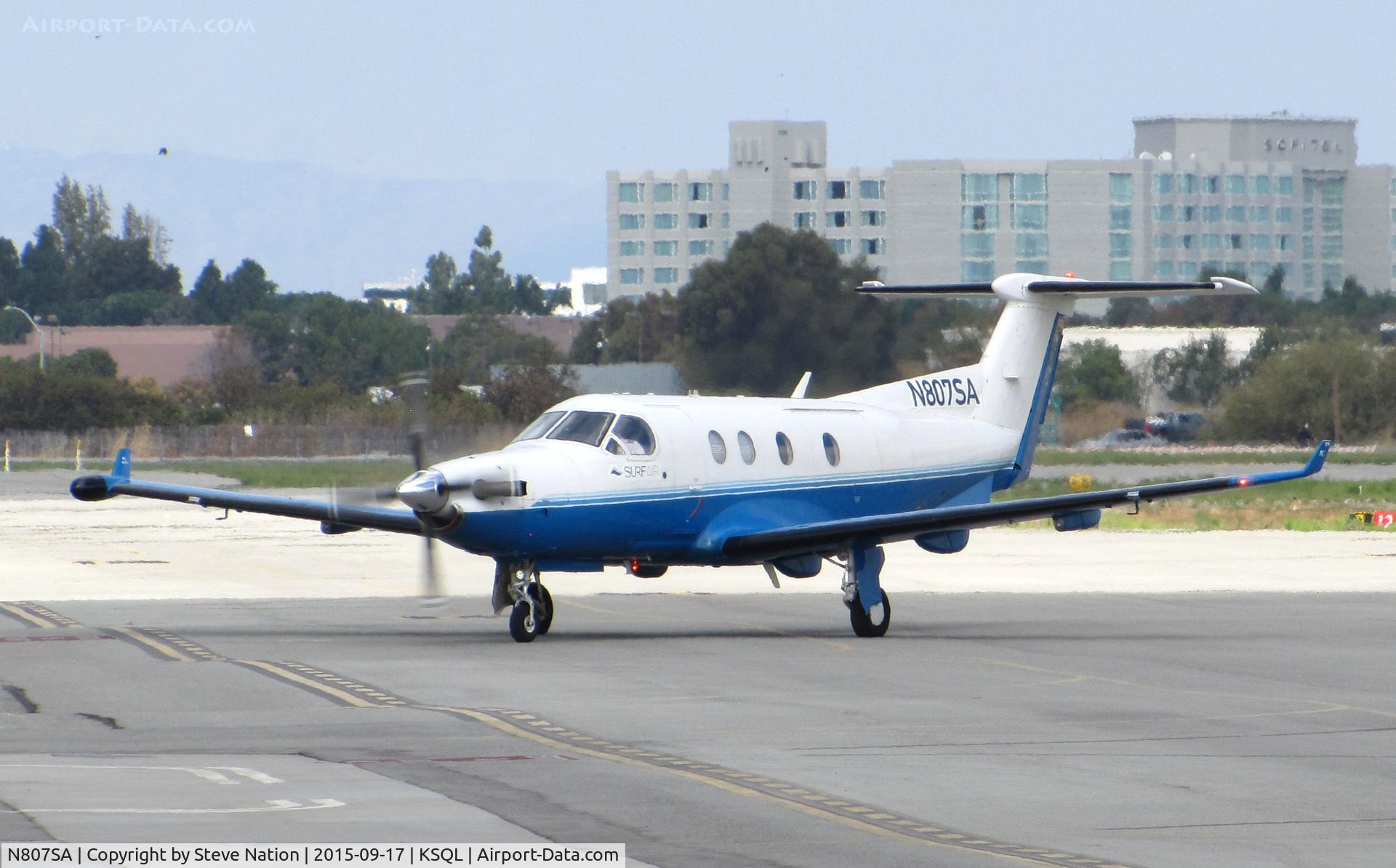N807SA, 2004 Pilatus PC-12/45 C/N 547, Surf Air 2004 Pilatus PC-12/45 operating as 