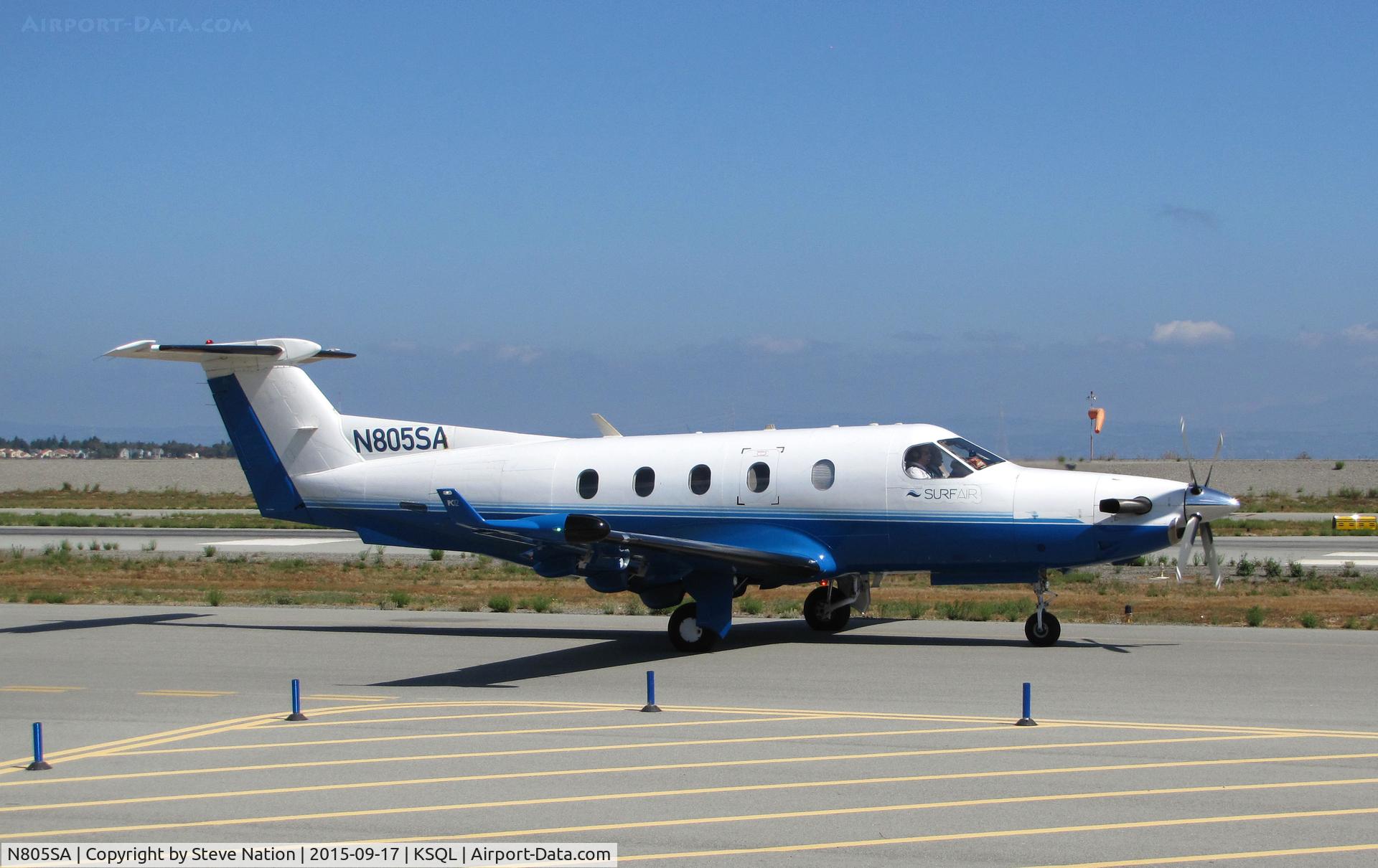 N805SA, 2004 Pilatus PC-12/45 C/N 569, Surf Airlines 2004 Pilatus PC-12/45 operating as 