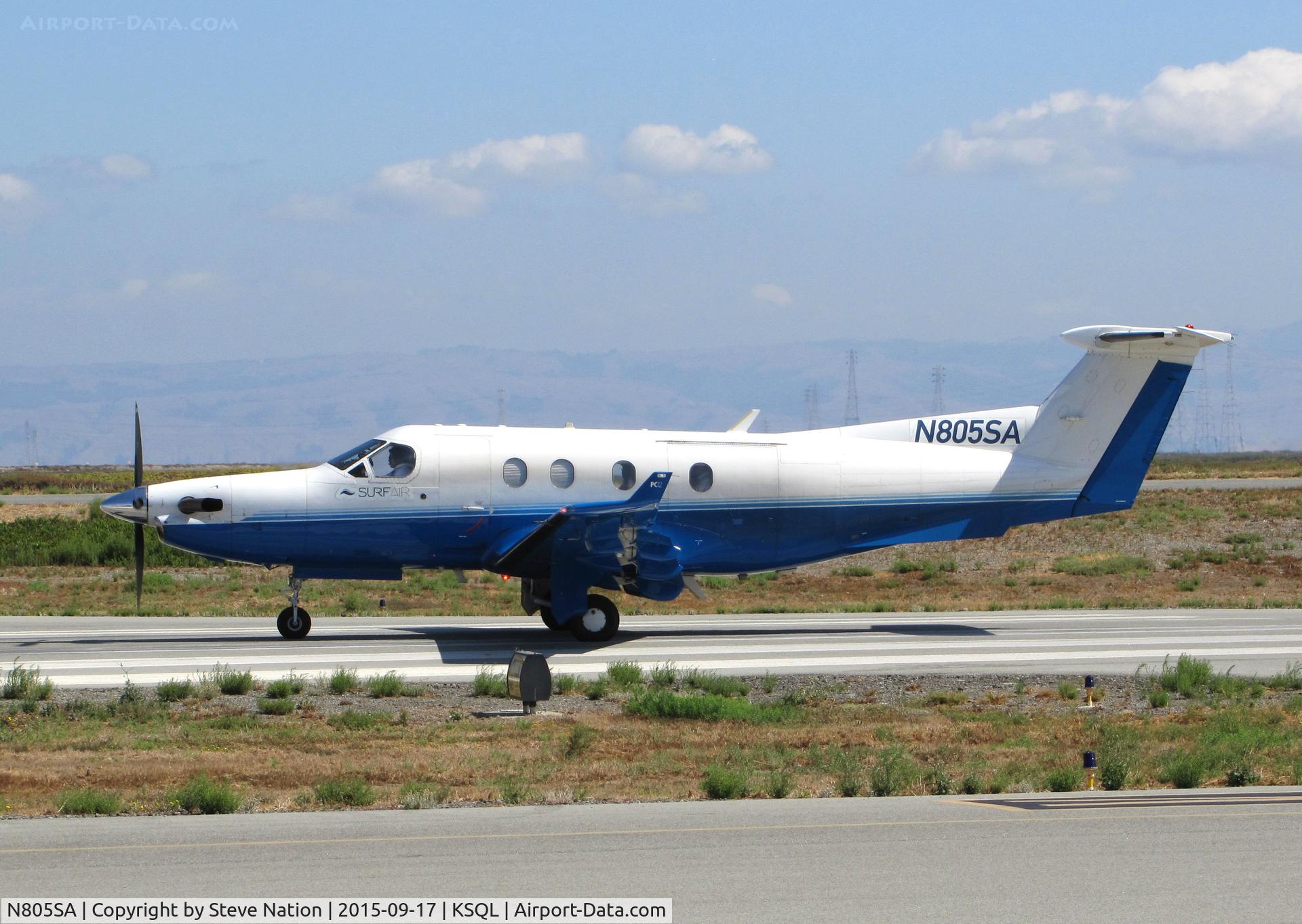 N805SA, 2004 Pilatus PC-12/45 C/N 569, Surf Airlines 2004 Pilatus PC-12/45 operating as 