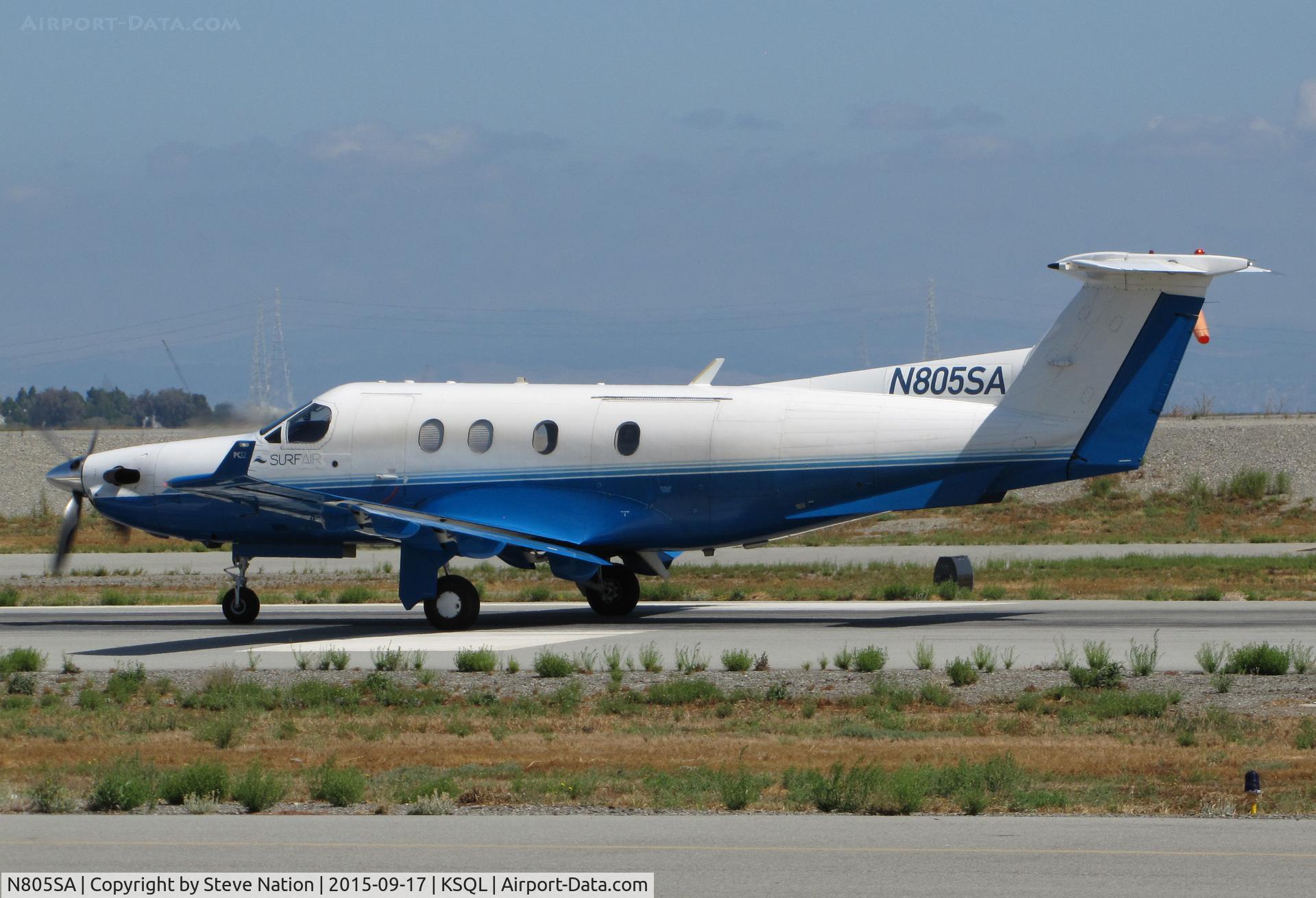 N805SA, 2004 Pilatus PC-12/45 C/N 569, Surf Airlines 2004 Pilatus PC-12/45 operating as 