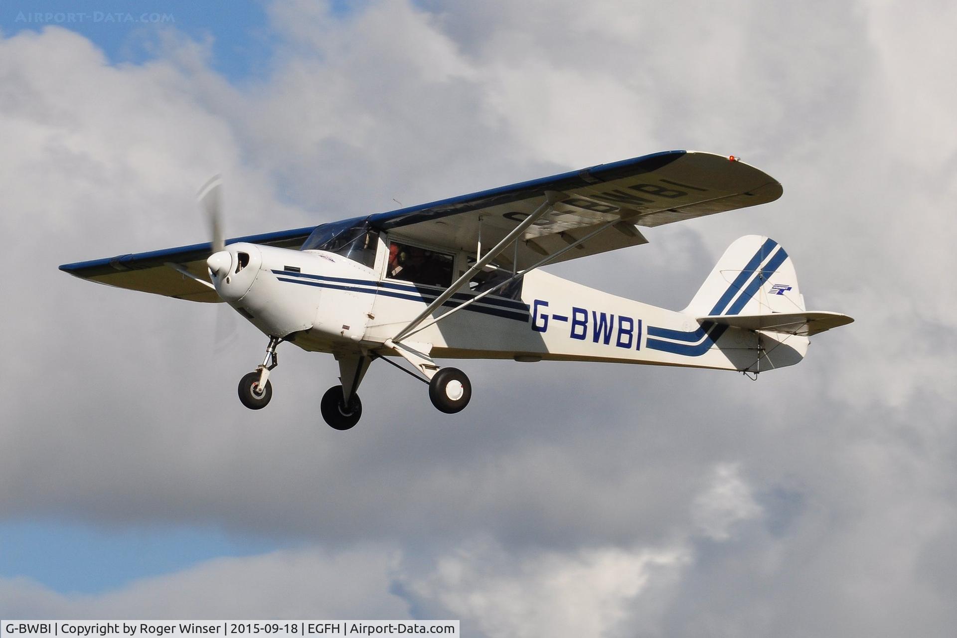 G-BWBI, 1991 Taylorcraft F22A C/N 2207, Resident F22A.