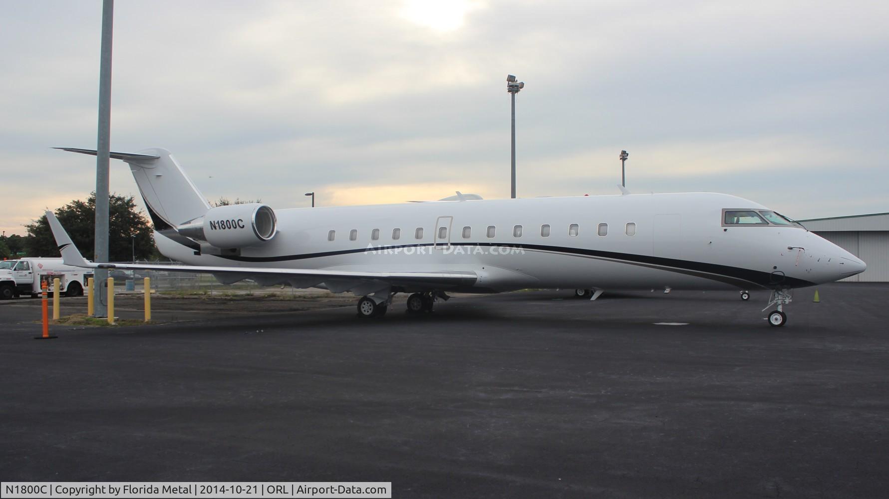 N1800C, 1999 Bombardier Challenger 601-3A (CL-600-2B16) C/N 7351, Private CRJ-200