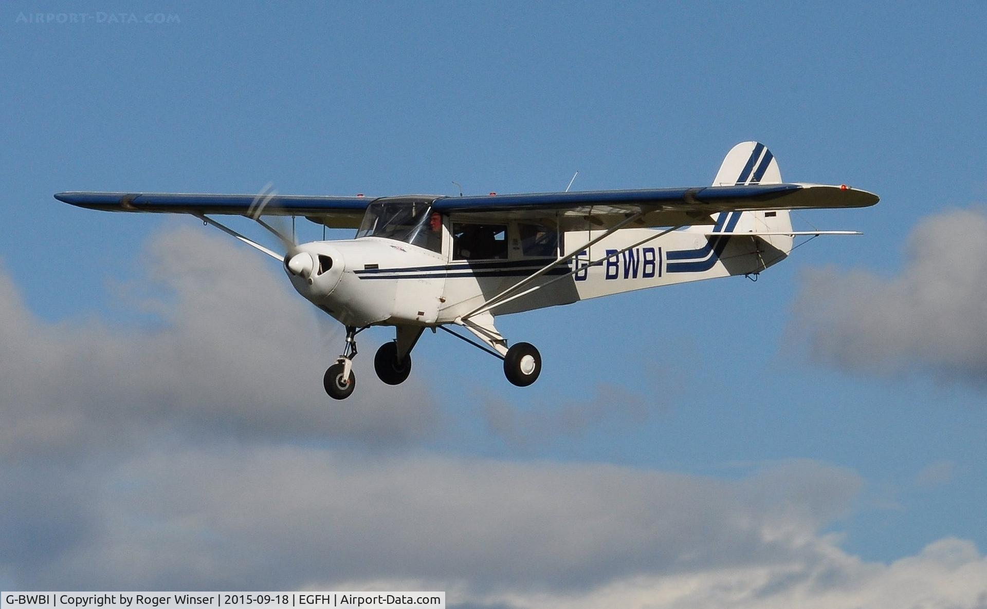 G-BWBI, 1991 Taylorcraft F22A C/N 2207, Resident F22A.