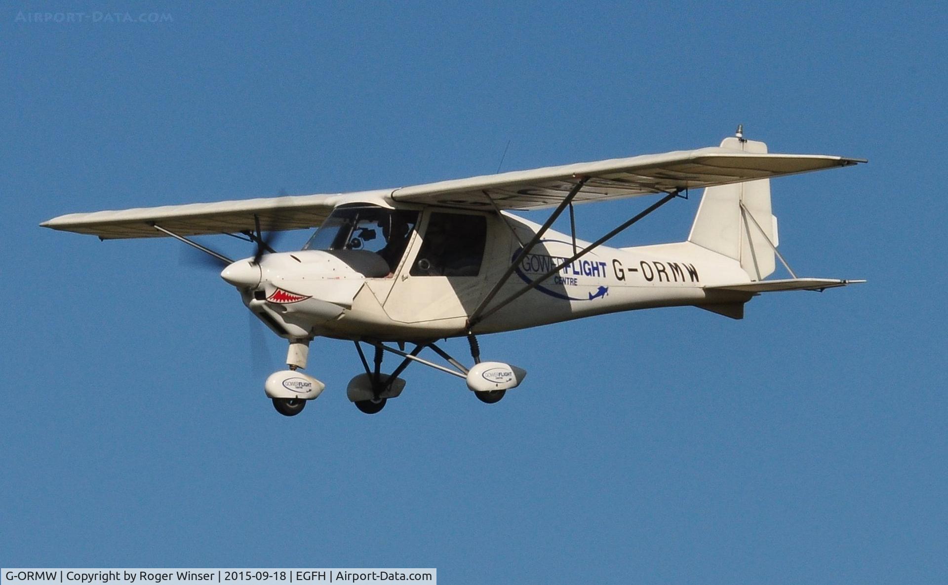 G-ORMW, 2005 Comco Ikarus C42 FB100 C/N 0501-6653, C42 operated by Gower Flight Centre.