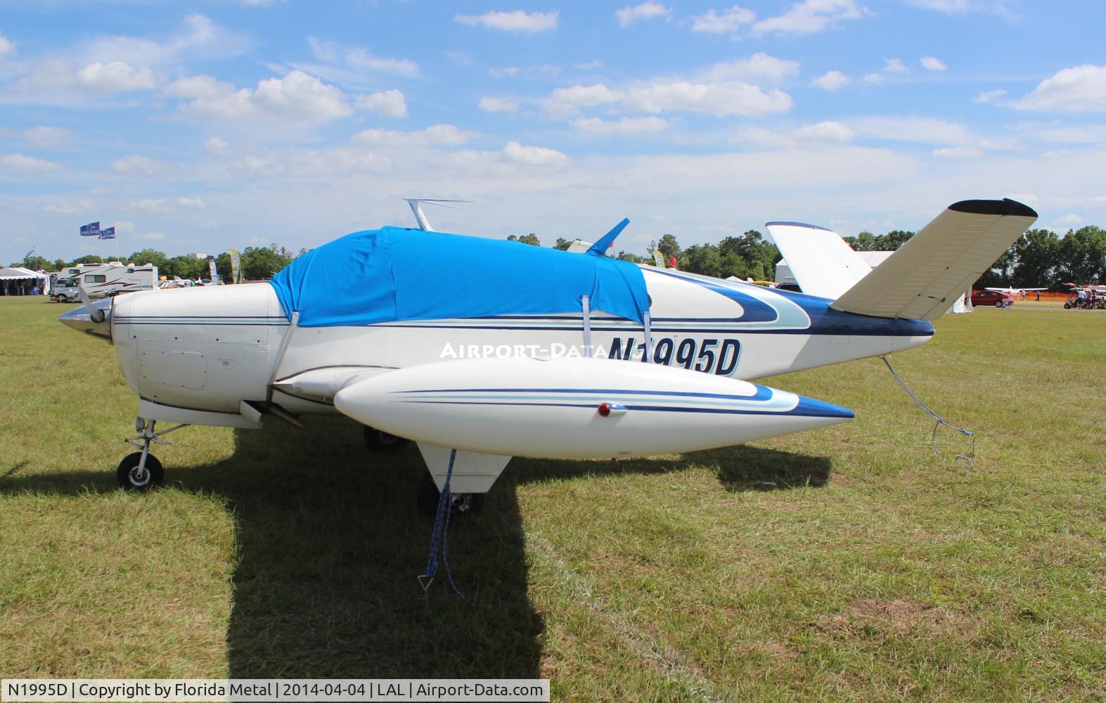 N1995D, 1952 Beech C35 Bonanza C/N D-3265, Beech C35 Bonanza