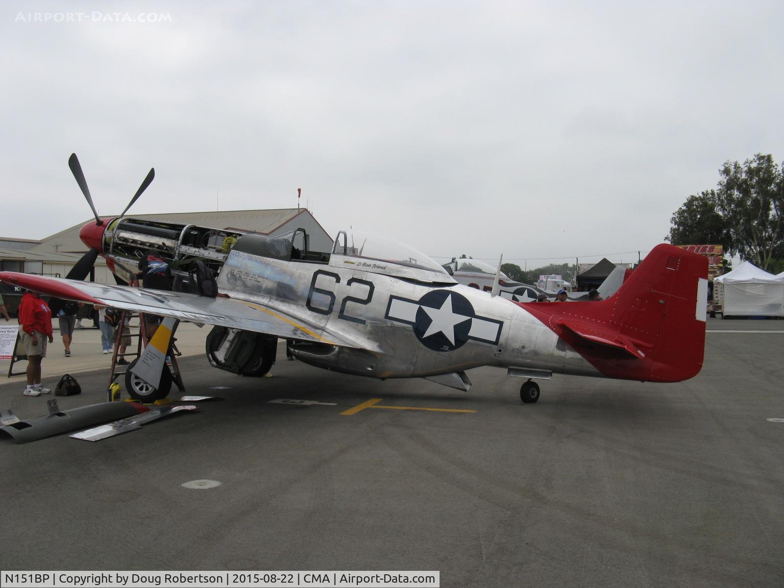 N151BP, 1944 North American P-51D Mustang C/N 122-41448, 1944 North American/Aero Classics P-51D MUSTANG 'Bunny', Packard built Rolls-Royce V-1650-7 1,695 Hp, Limited class warbird