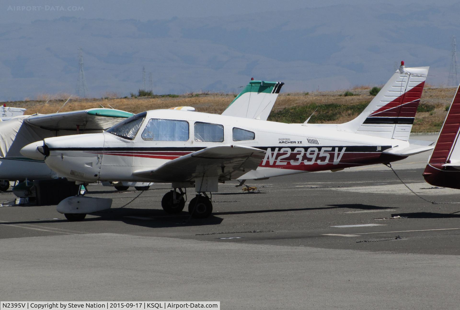 N2395V, 1985 Piper PA-28-181 C/N 28-8590069, Locally-Based 1985 Piper PA-28-181 @ San Carlos Airport, CA