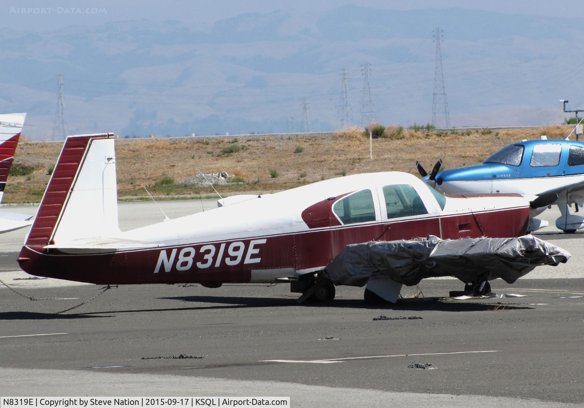N8319E, 1959 Mooney M20A C/N 1497, Locally-Based 1959 Mooney M20A @ San Carlos Airport, CA home base