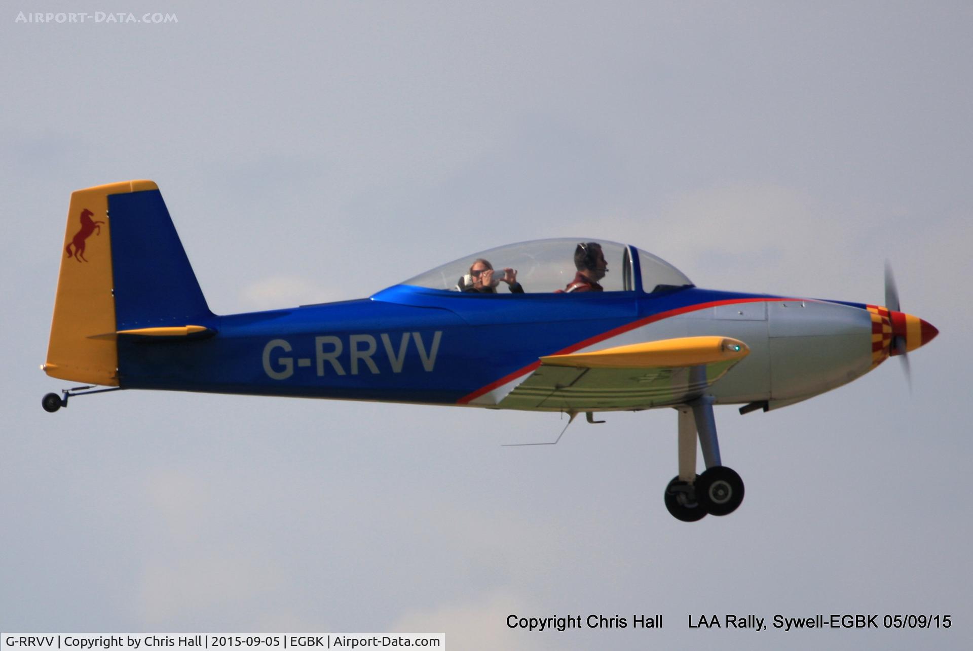 G-RRVV, 2006 Vans RV-8 C/N 82245, at the LAA Rally 2015, Sywell