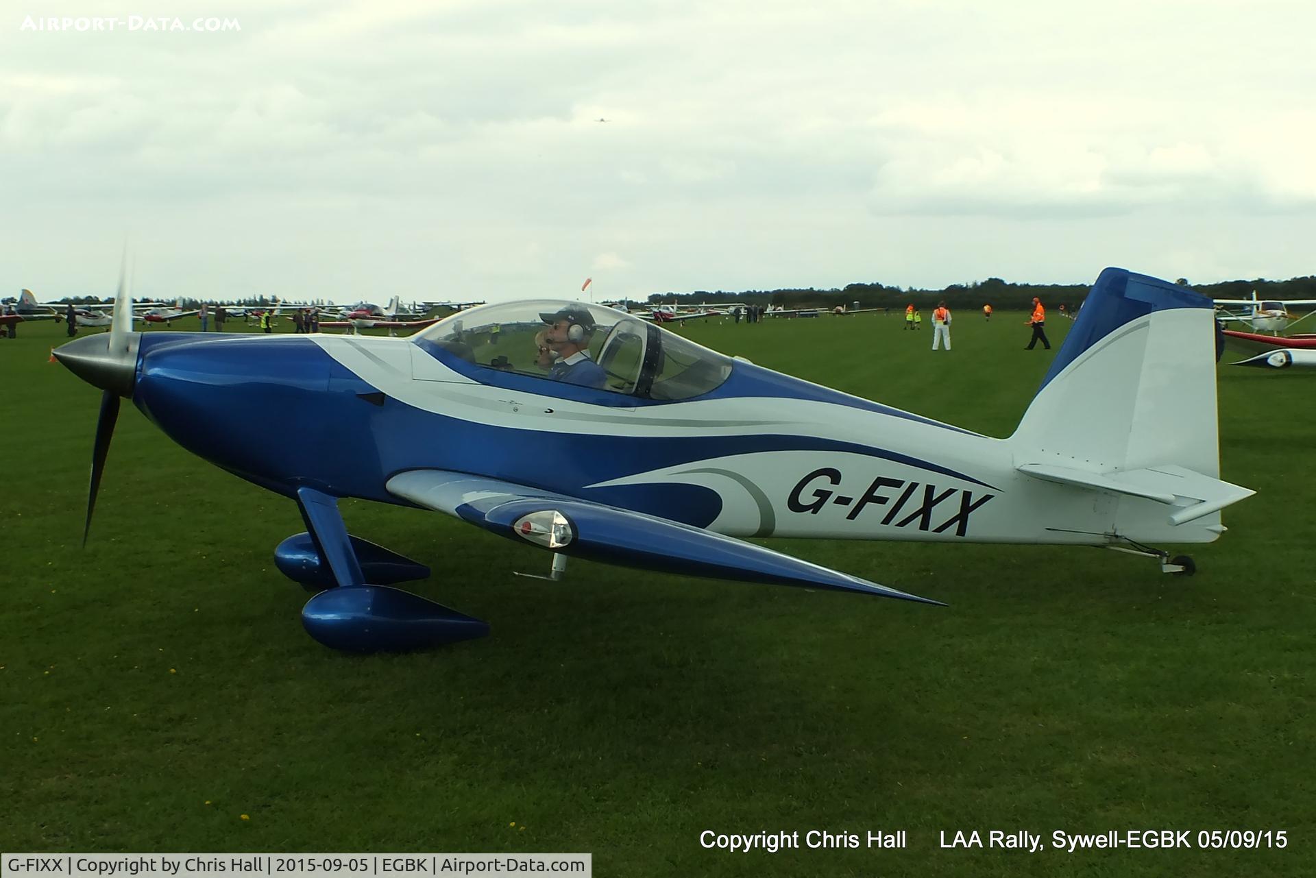 G-FIXX, 2010 Vans RV-7 C/N PFA 323-14225, at the LAA Rally 2015, Sywell