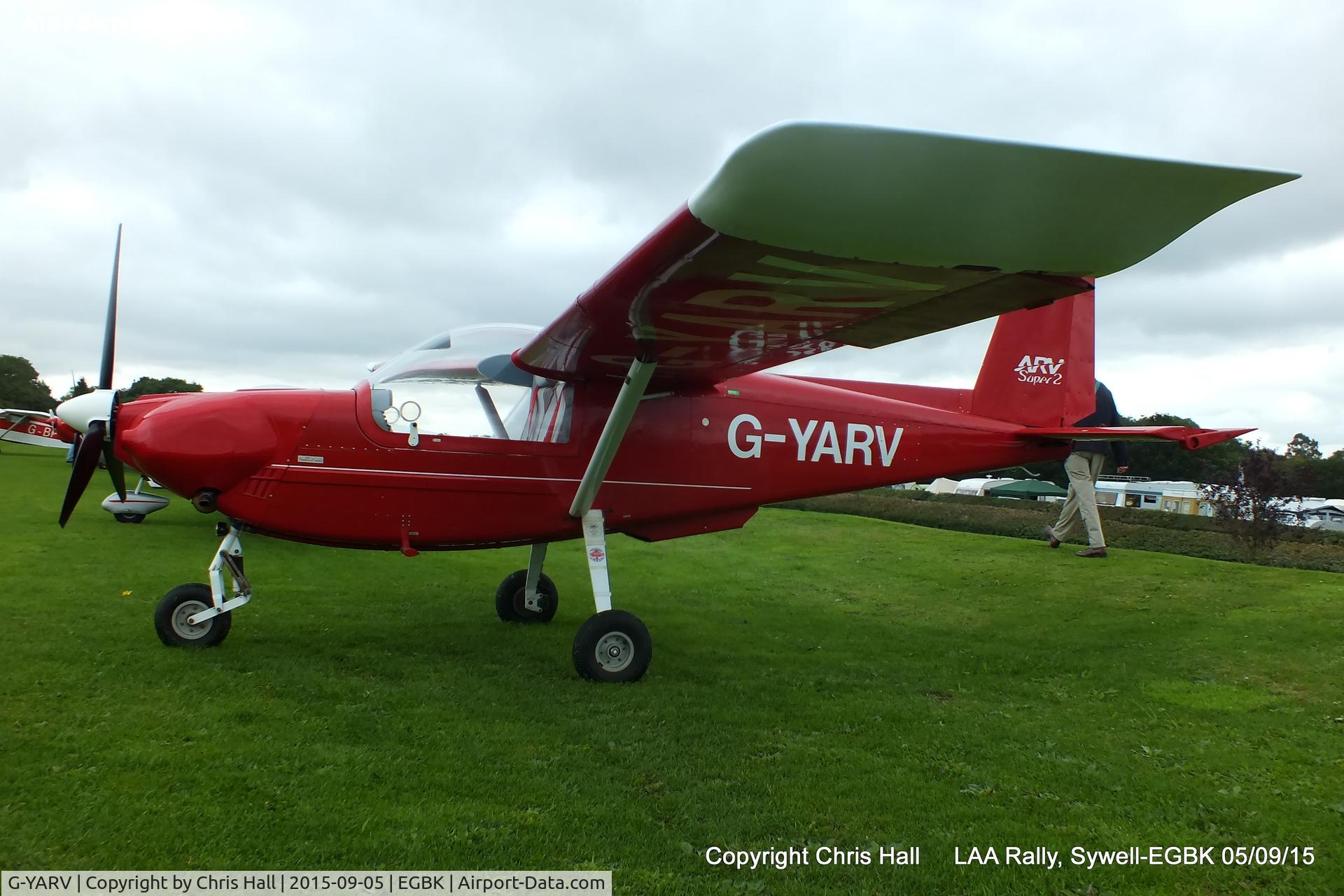 G-YARV, 1988 AVR Super 2 C/N PFA 152-11127, at the LAA Rally 2015, Sywell