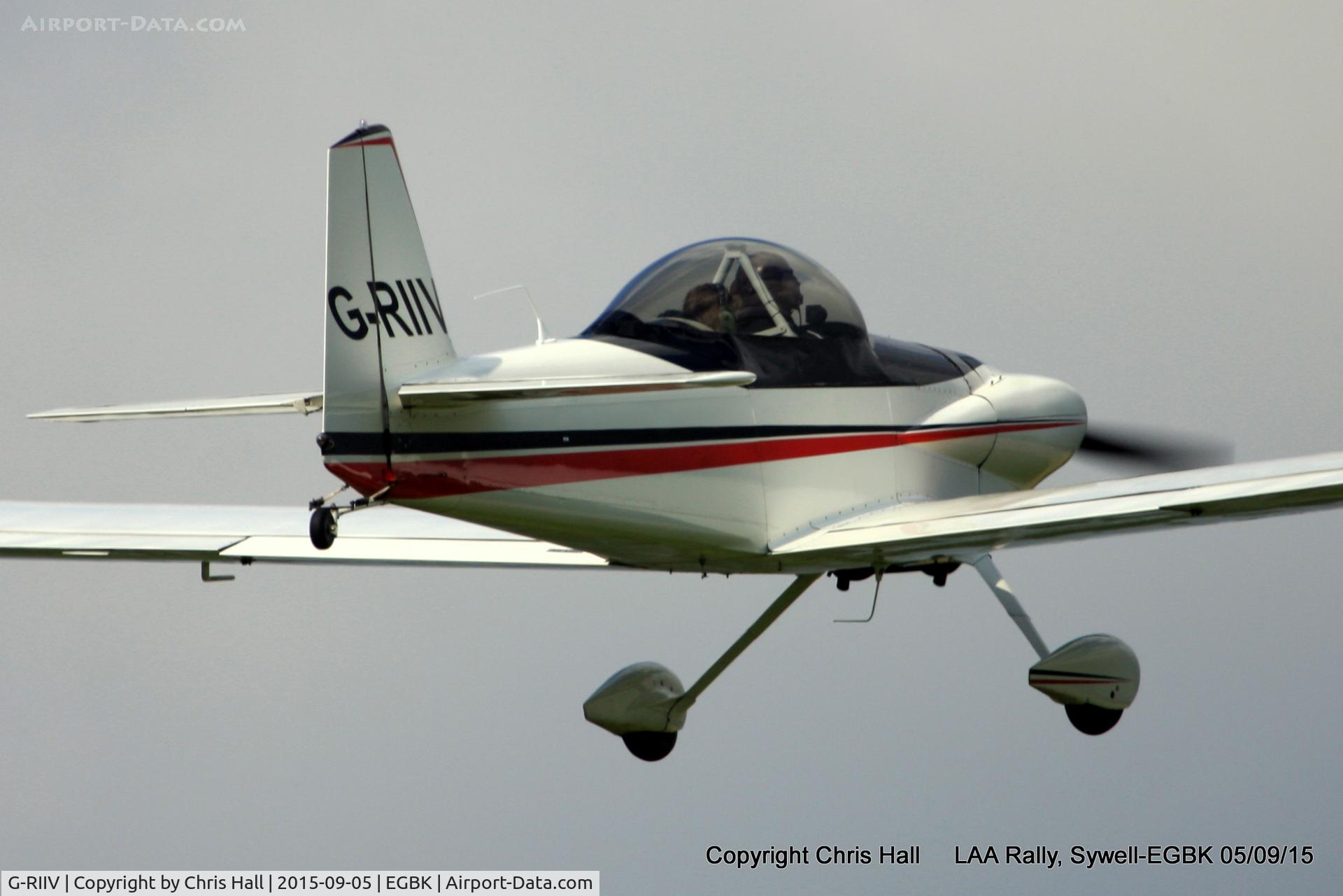 G-RIIV, 1988 Vans RV-4 C/N 1340, at the LAA Rally 2015, Sywell