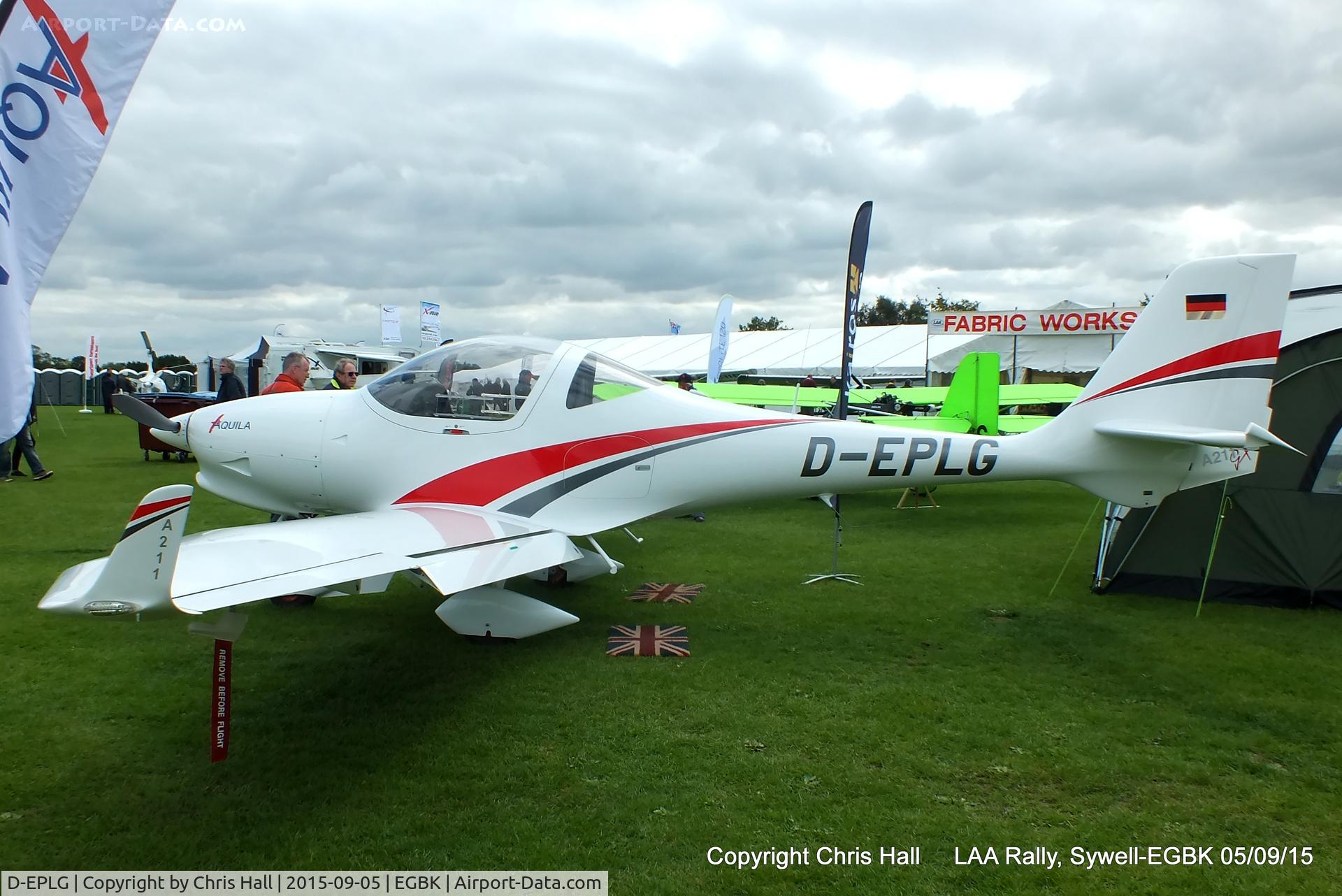 D-EPLG, 2014 Aquila A211 C/N AT01-100C-315, at the LAA Rally 2015, Sywell