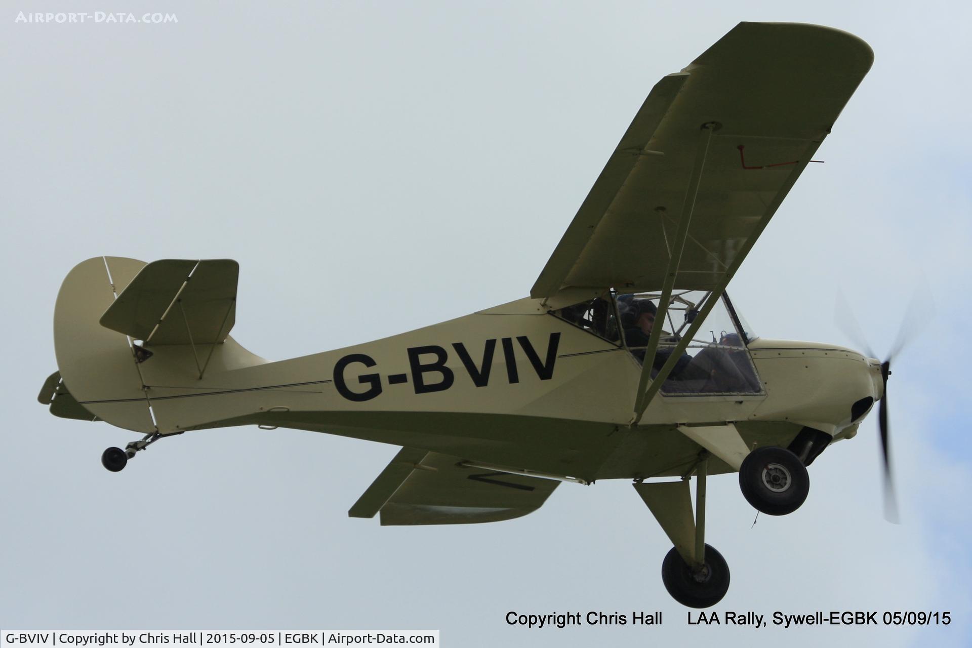 G-BVIV, 1995 Avid Speed Wing C/N PFA 189-12034, at the LAA Rally 2015, Sywell