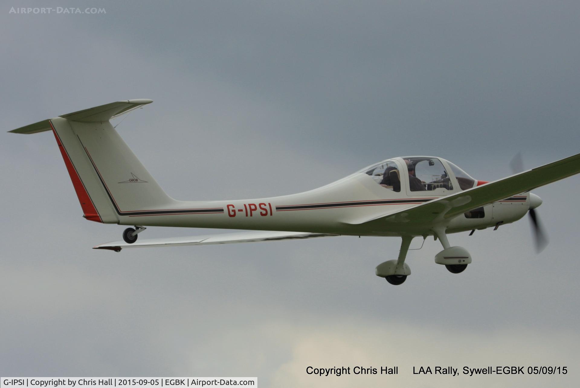 G-IPSI, 1986 Grob G-109B C/N 6425, at the LAA Rally 2015, Sywell