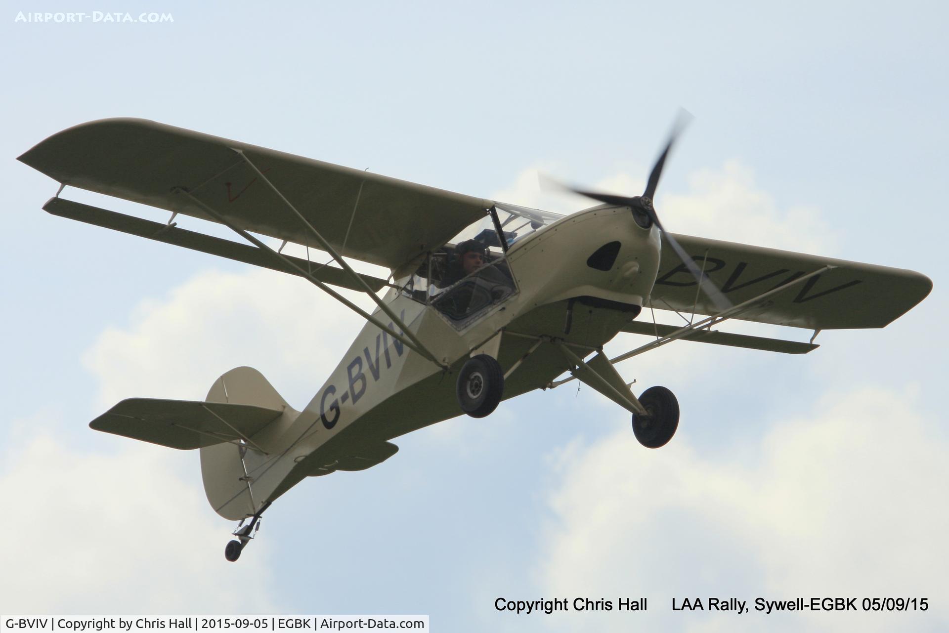 G-BVIV, 1995 Avid Speed Wing C/N PFA 189-12034, at the LAA Rally 2015, Sywell