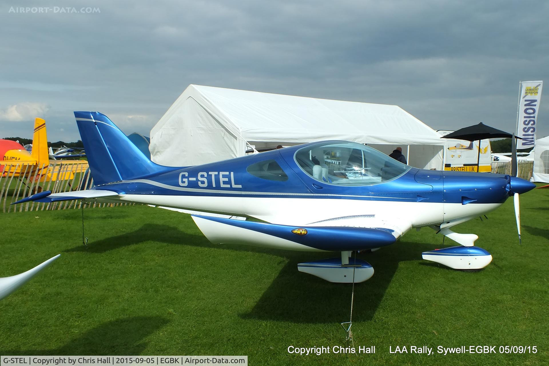 G-STEL, 2013 BRM Aero Bristell NG5 Speed Wing C/N LAA 385-15235, at the LAA Rally 2015, Sywell