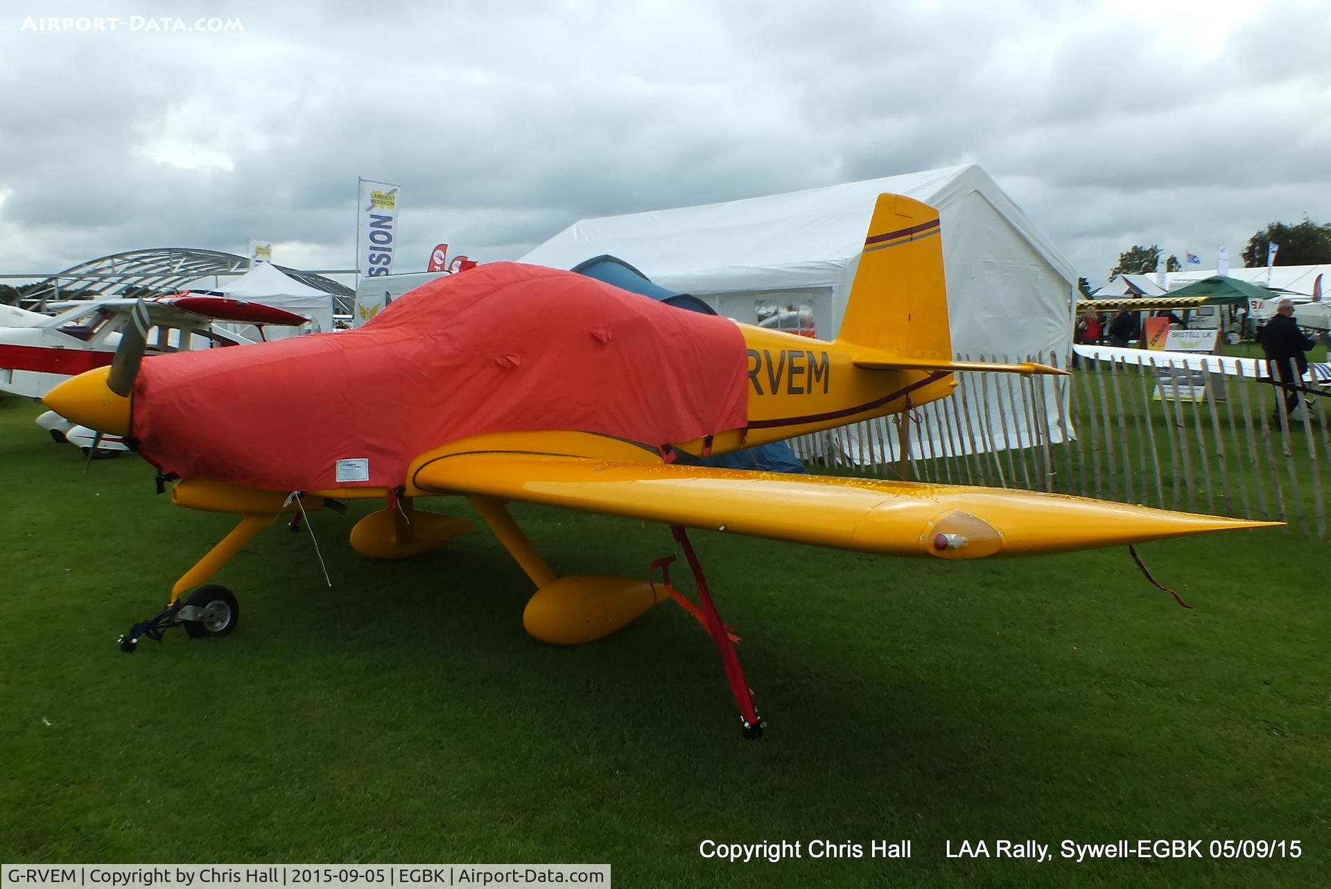 G-RVEM, 2002 Vans RV-7A C/N PFA 323-13868, at the LAA Rally 2015, Sywell