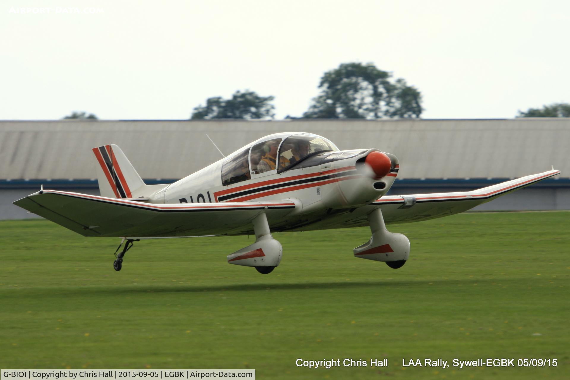 G-BIOI, 1964 SAN Jodel DR-1050M Excellence C/N 477, at the LAA Rally 2015, Sywell