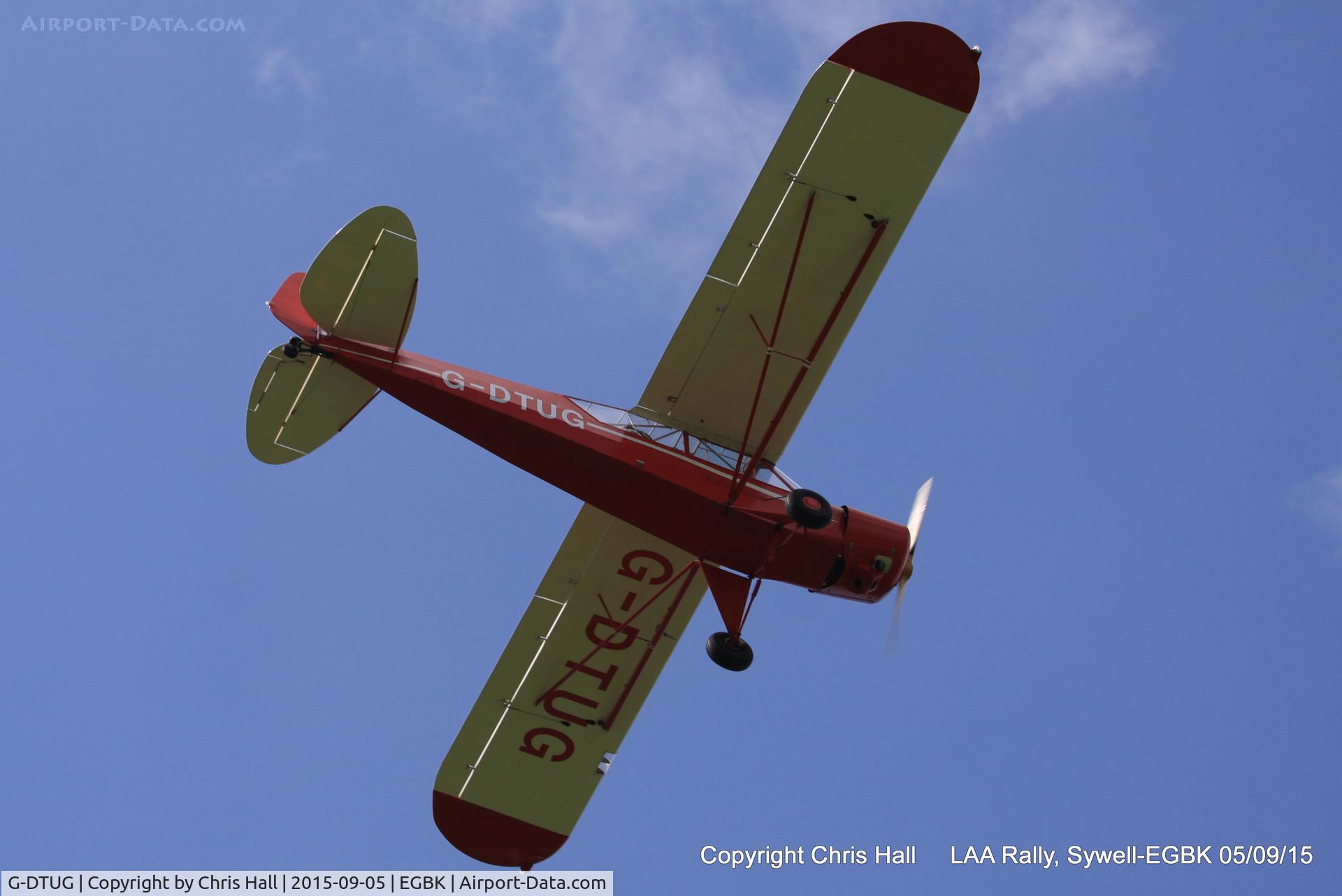 G-DTUG, 2004 Wag-Aero Super Sport C/N PFA 108-14026, at the LAA Rally 2015, Sywell