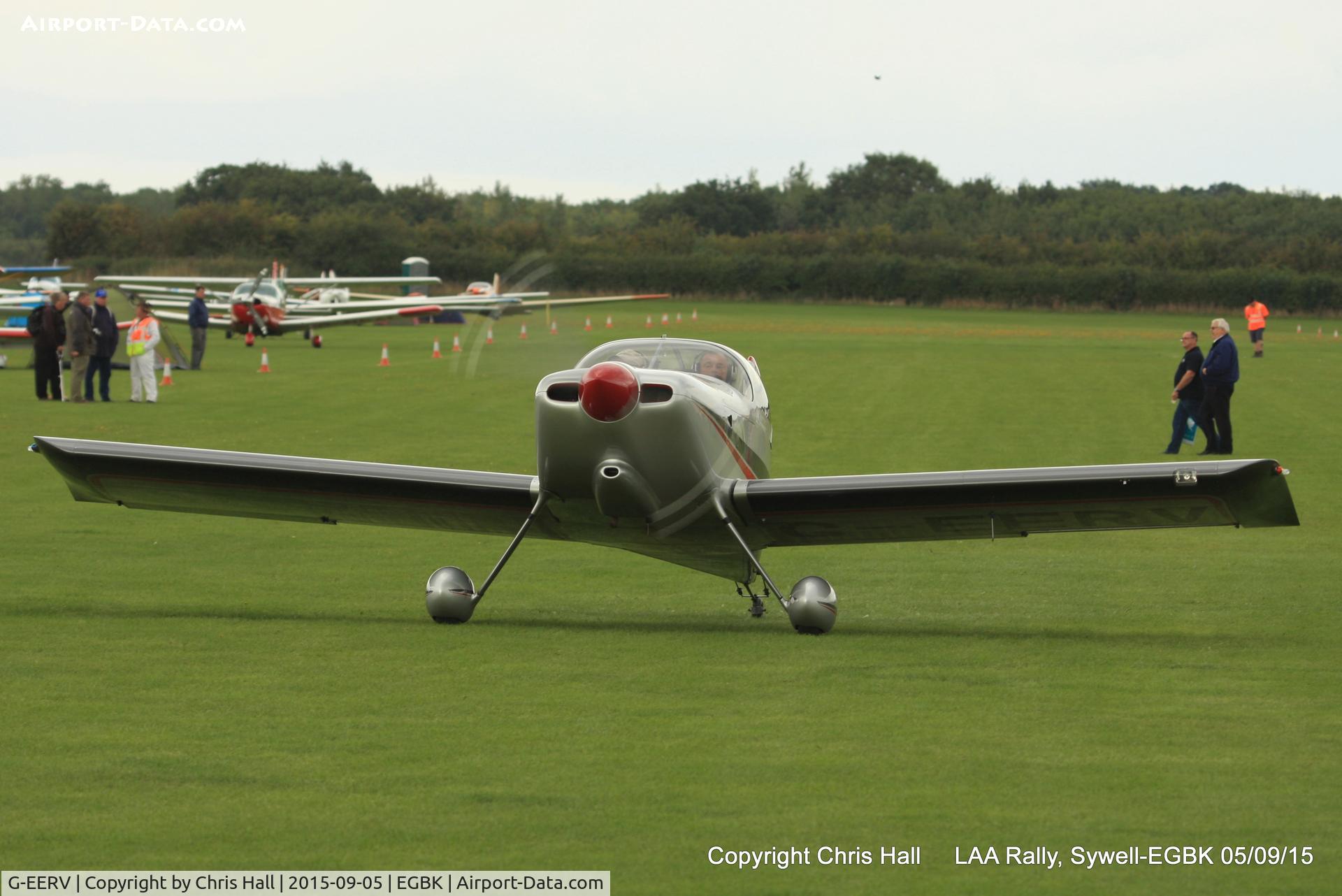 G-EERV, 2002 Vans RV-6 C/N PFA 181A-13381, at the LAA Rally 2015, Sywell