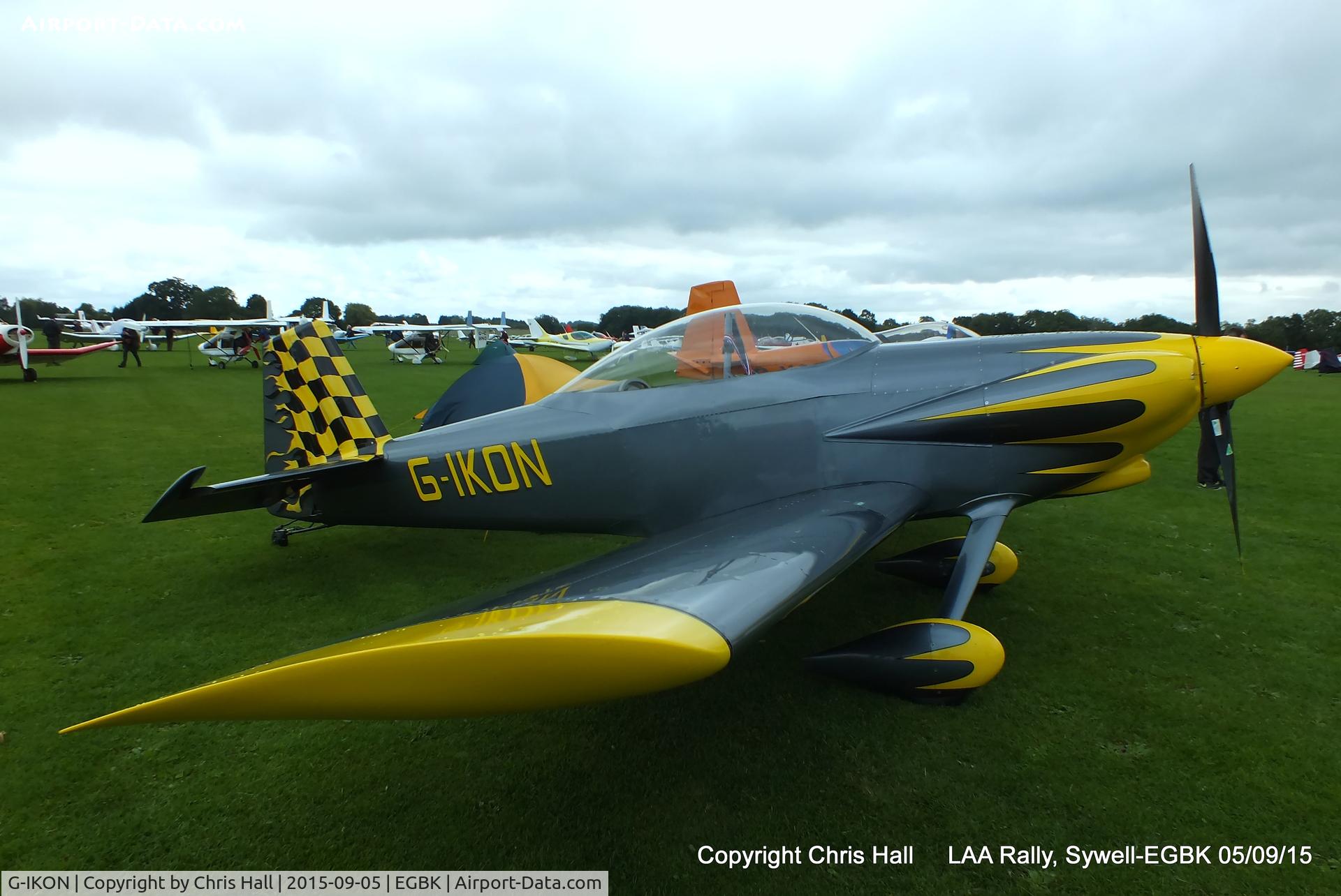 G-IKON, 2006 Vans RV-4 C/N PFA 181-14474, at the LAA Rally 2015, Sywell