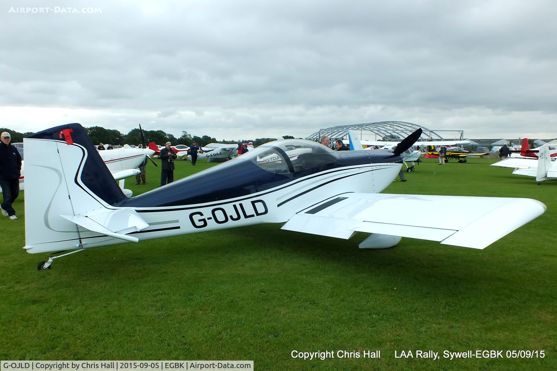 G-OJLD, 2015 Vans RV-7 C/N LAA 323-14946, at the LAA Rally 2015, Sywell