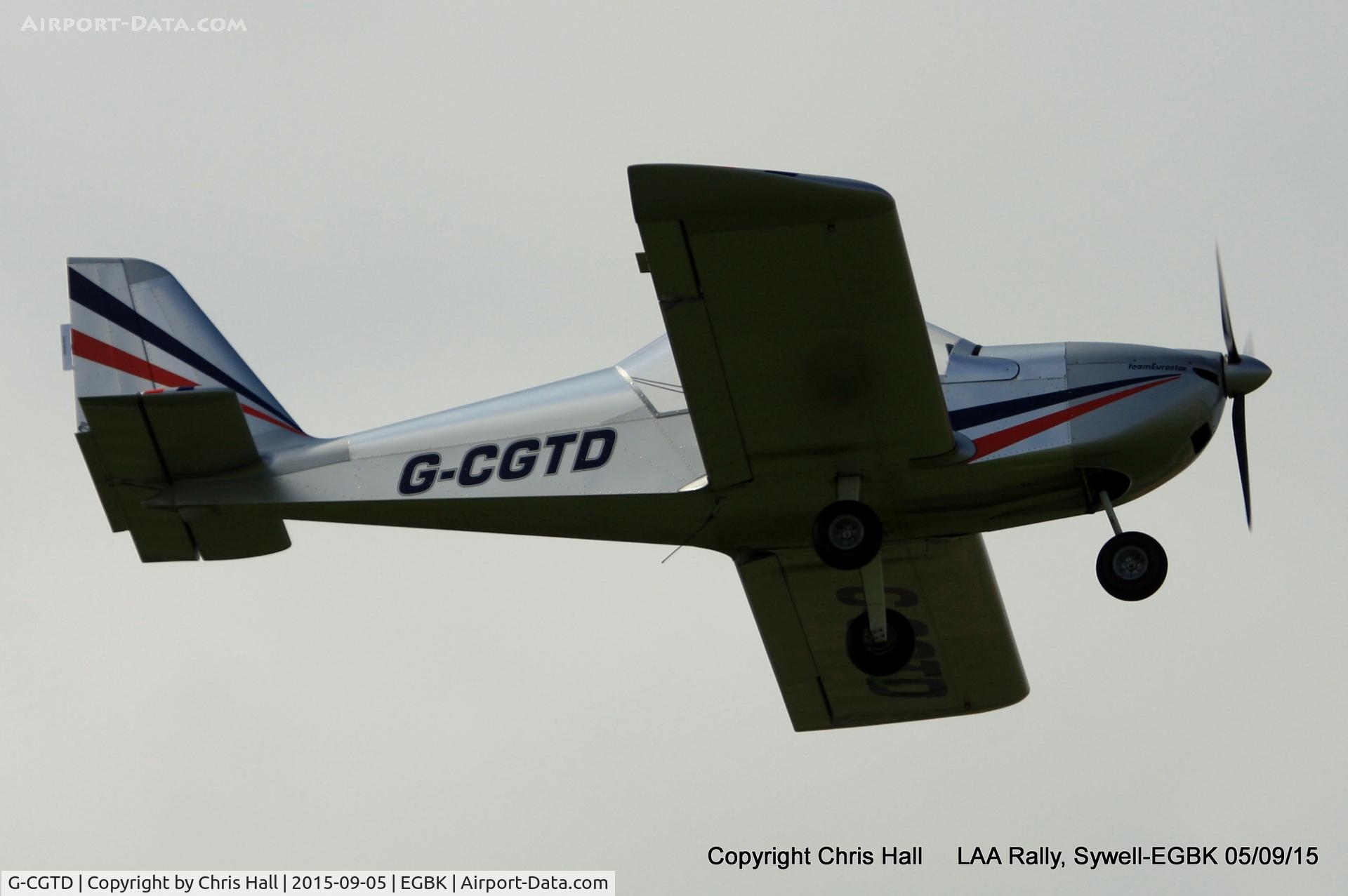 G-CGTD, 2010 Cosmic EV-97 TeamEurostar UK C/N 3920, at the LAA Rally 2015, Sywell