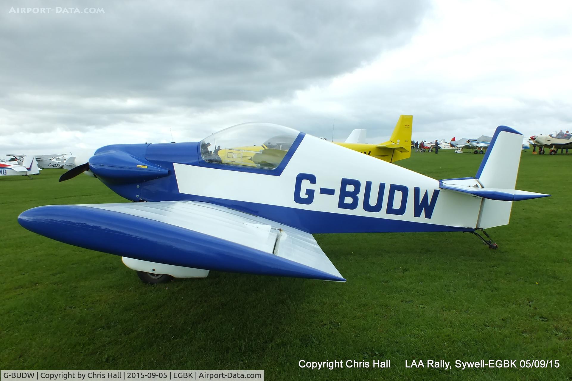 G-BUDW, 1992 Brugger MB-2 Colibri C/N PFA 043-10644, at the LAA Rally 2015, Sywell