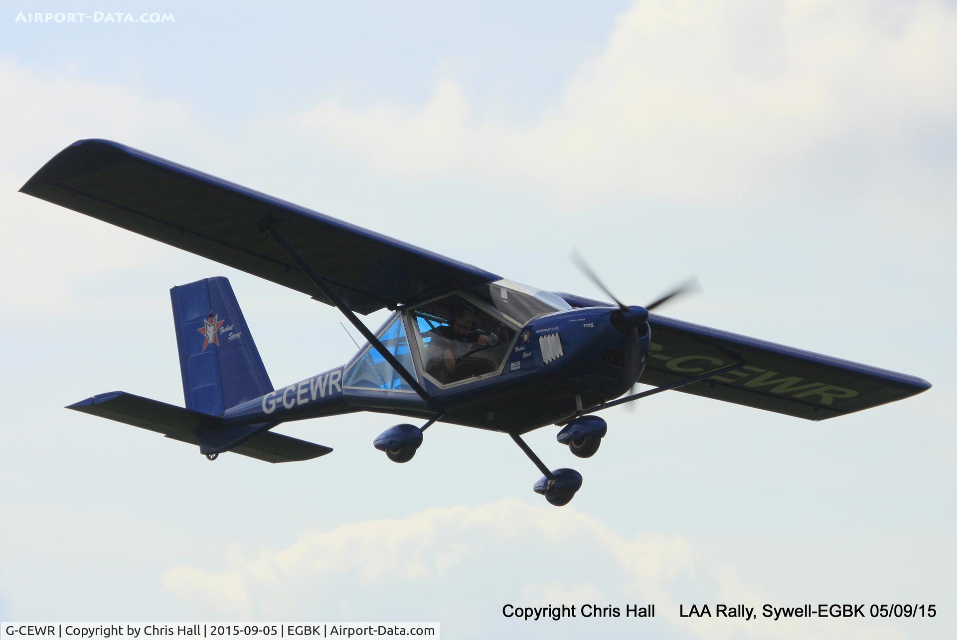 G-CEWR, 2008 Aeroprakt A-22L Foxbat C/N PFA 317A-14736, at the LAA Rally 2015, Sywell