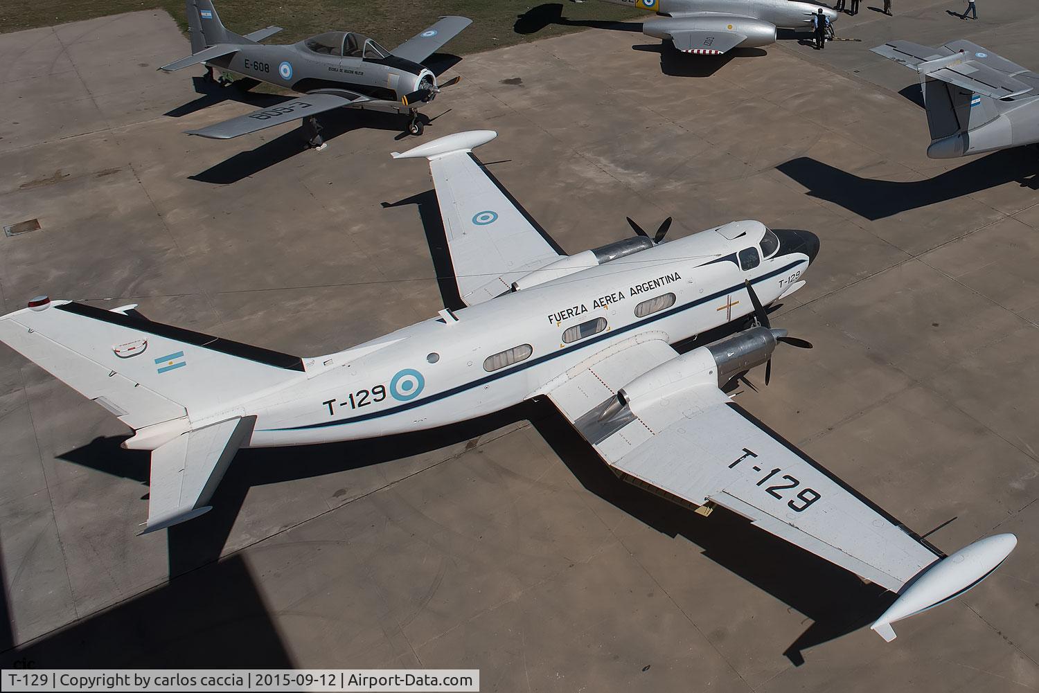T-129, 1972 FMA IA-50B Guaraní II C/N 22, Santa Romana Museum