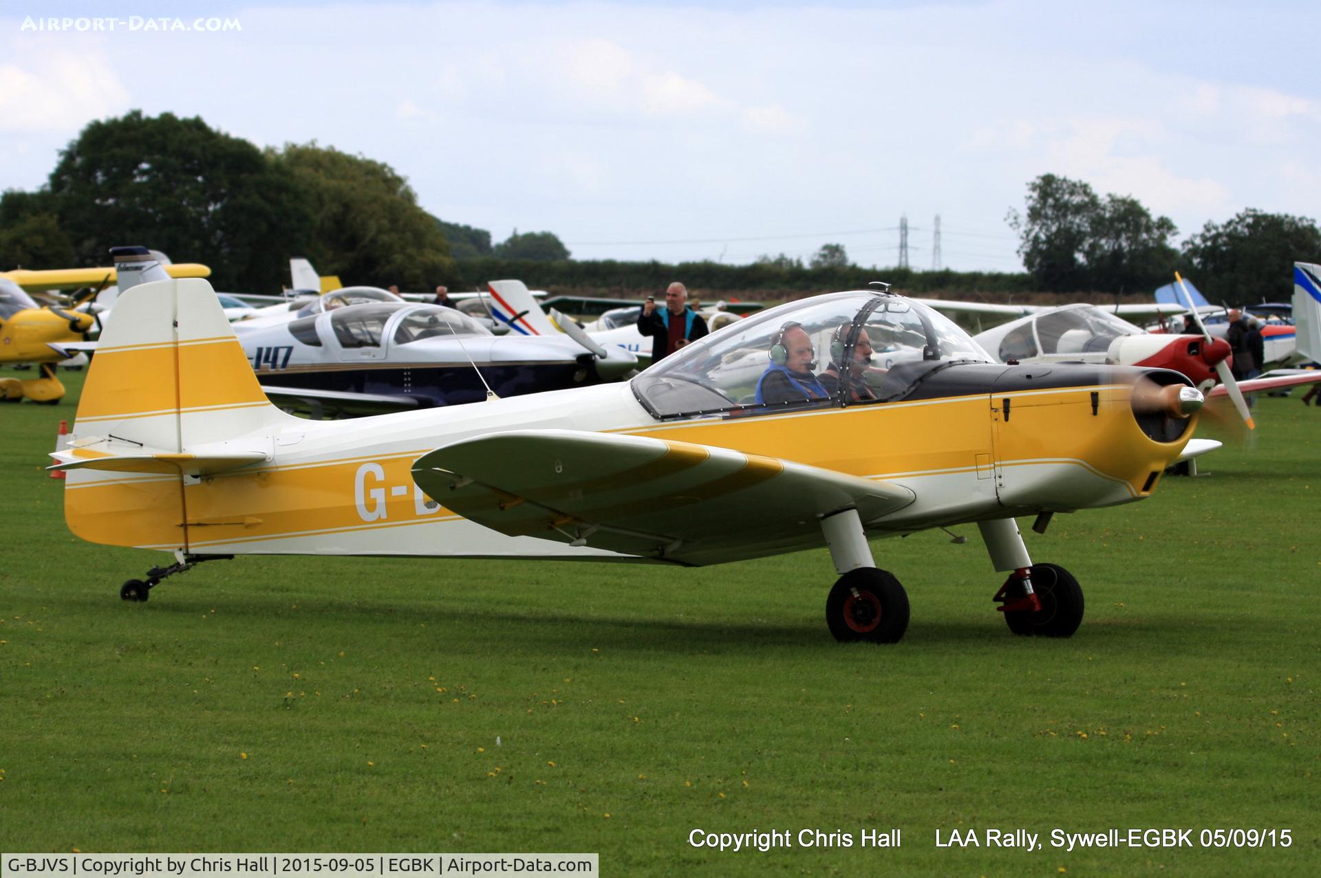 G-BJVS, 1962 Scintex CP-1310-C3 Super Emeraude C/N 903, at the LAA Rally 2015, Sywell