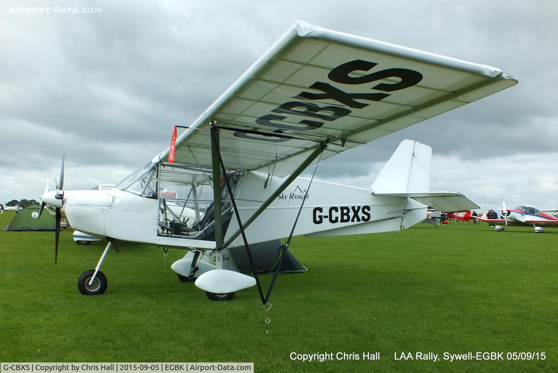 G-CBXS, 2002 Best Off Skyranger J2.2(1) C/N BMAA/HB/248, at the LAA Rally 2015, Sywell