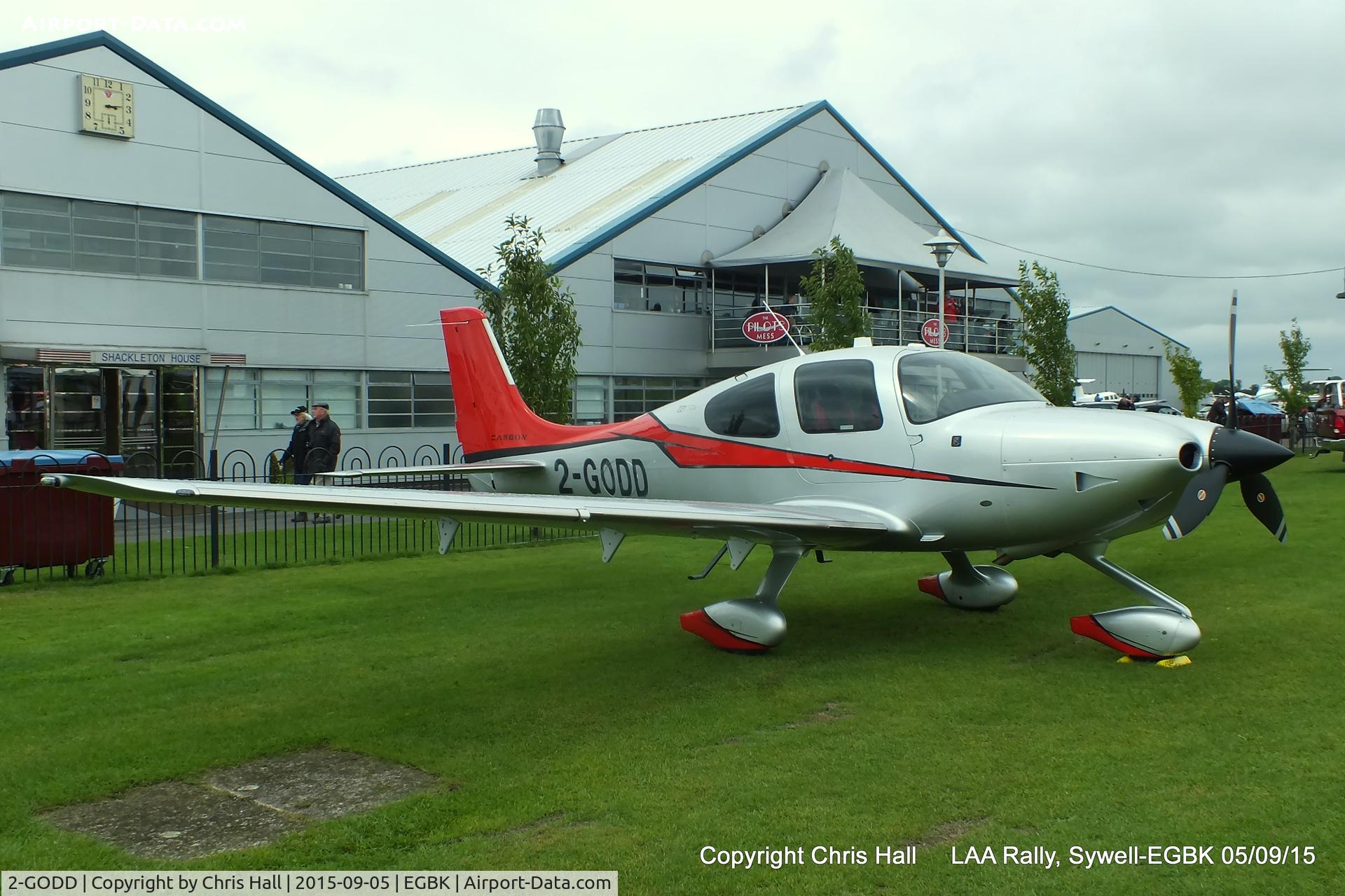 2-GODD, 2015 Cirrus SR22T Perspective G5 C/N 1070, at the LAA Rally 2015, Sywell