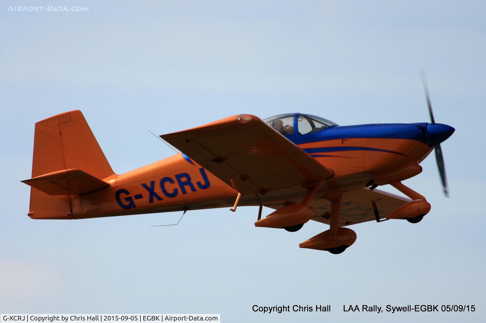 G-XCRJ, 2011 Vans RV-9A C/N PFA 320-14333, at the LAA Rally 2015, Sywell